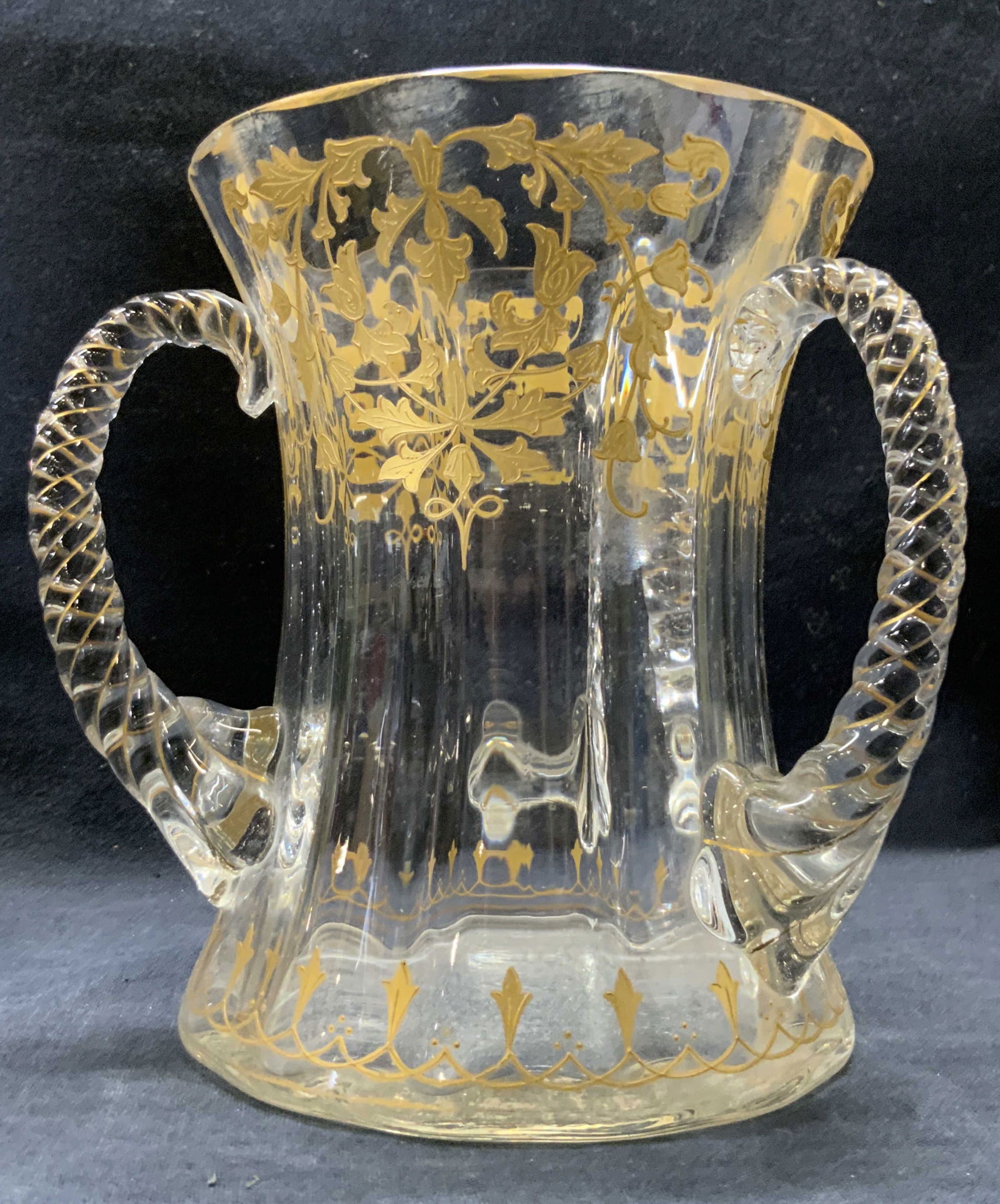 Vintage Three Handled Loving Cup / Vase (1 of 10)