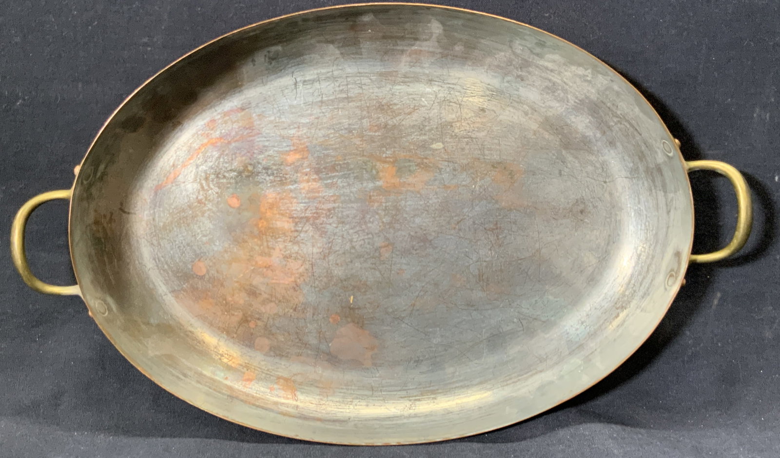 B&M Handled Copper Cookware Pan, Portugal (1 of 8)