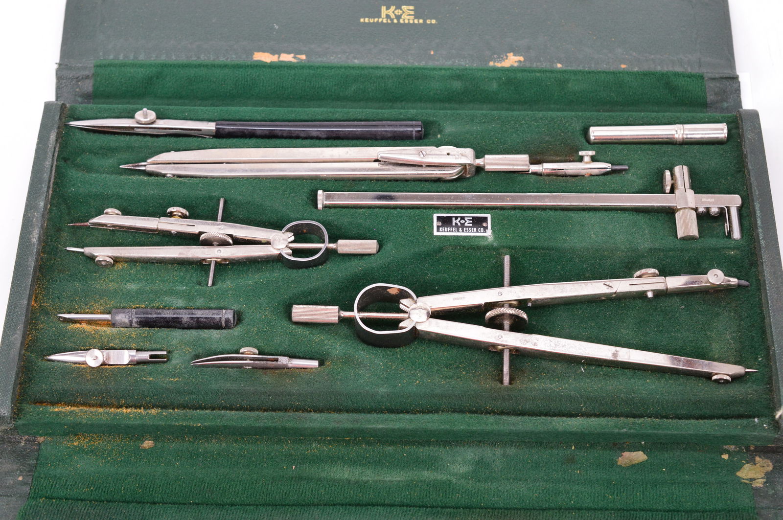 Vintage Keuffel & Esser Co. Drafting Set (1 of 3)