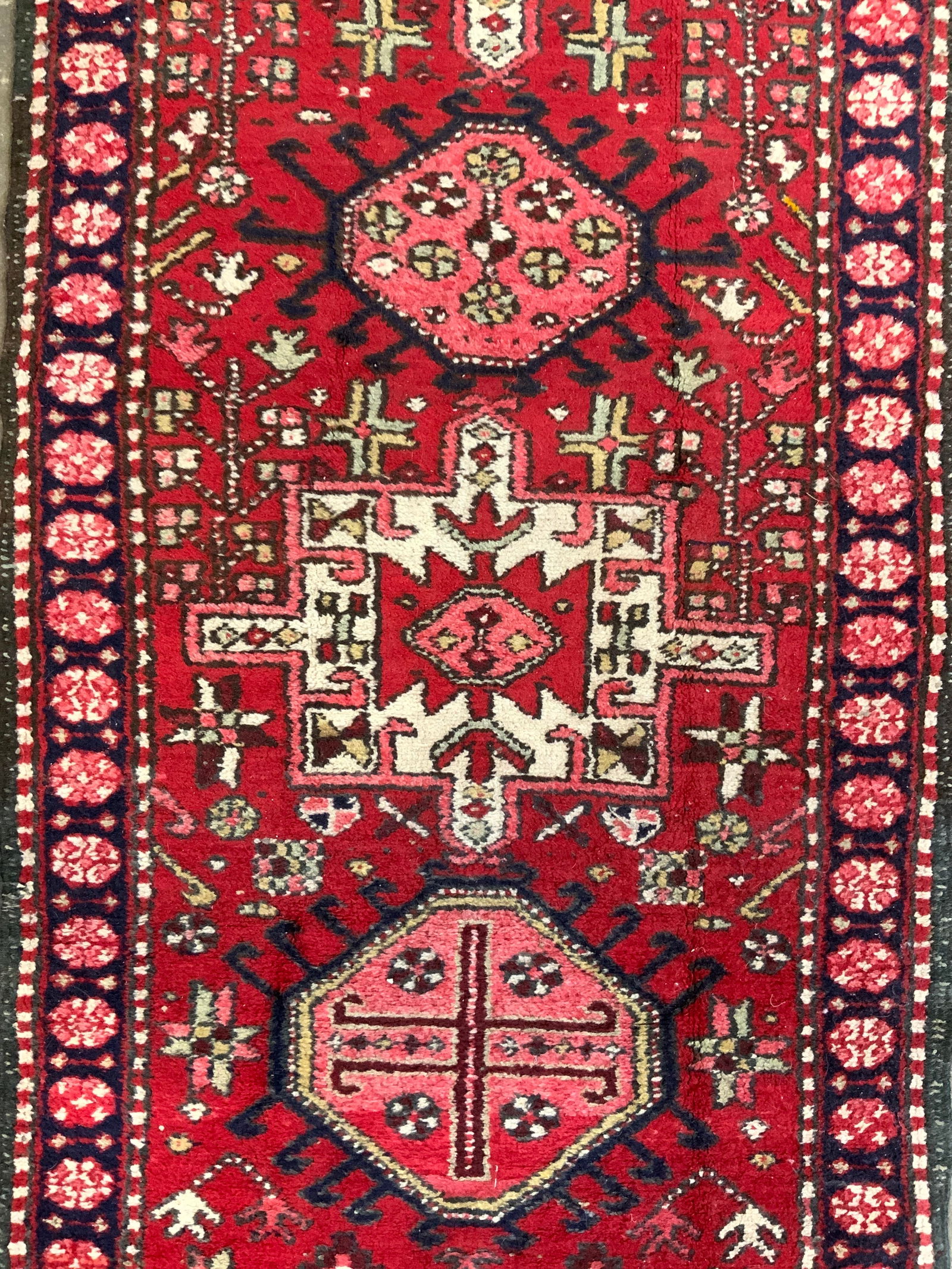 Vintage Handmade Turkish Wool Runner (1 of 8)