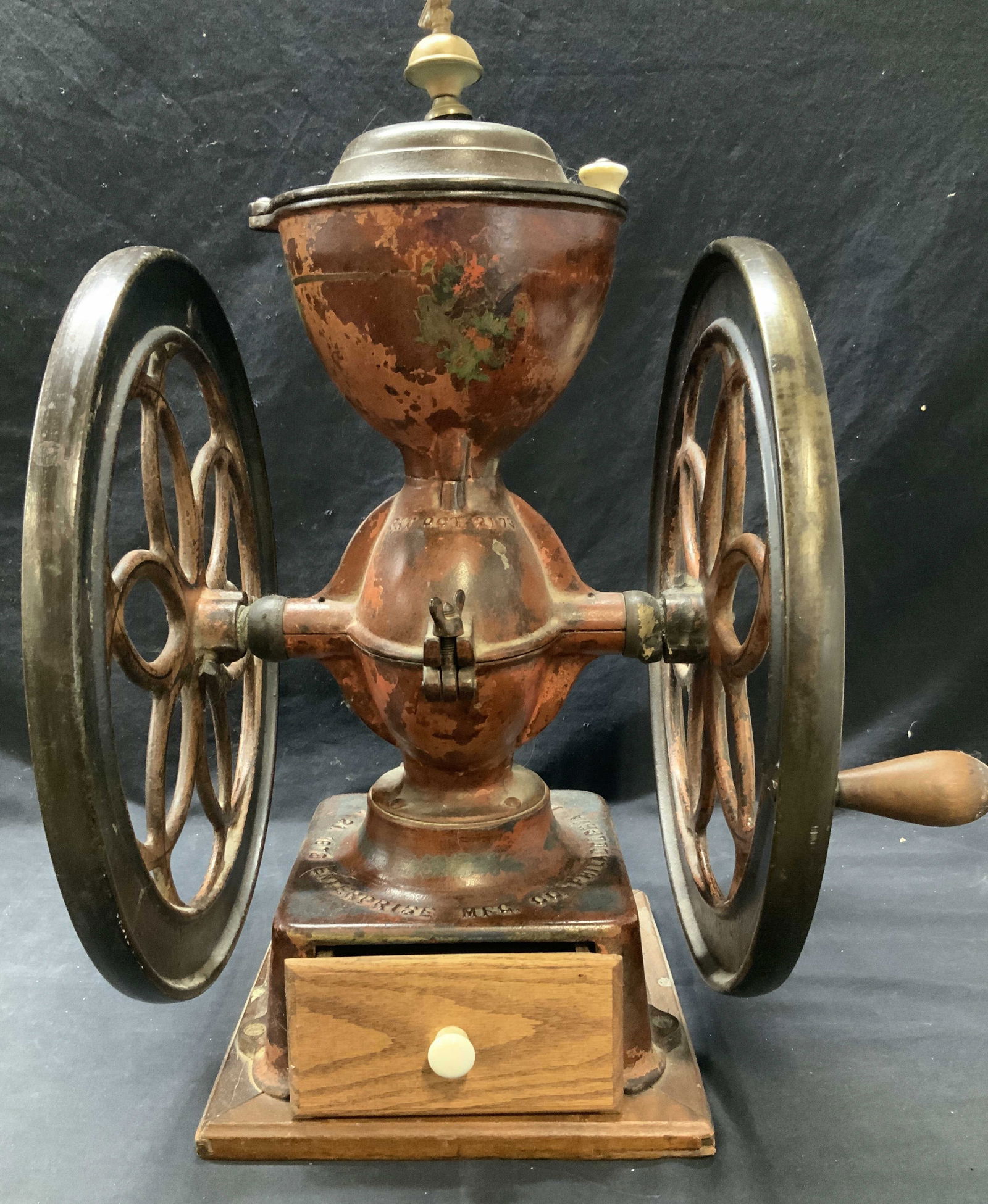 Antique Enterprise Mfg. Co Iron Coffee Grinder (1 of 18)