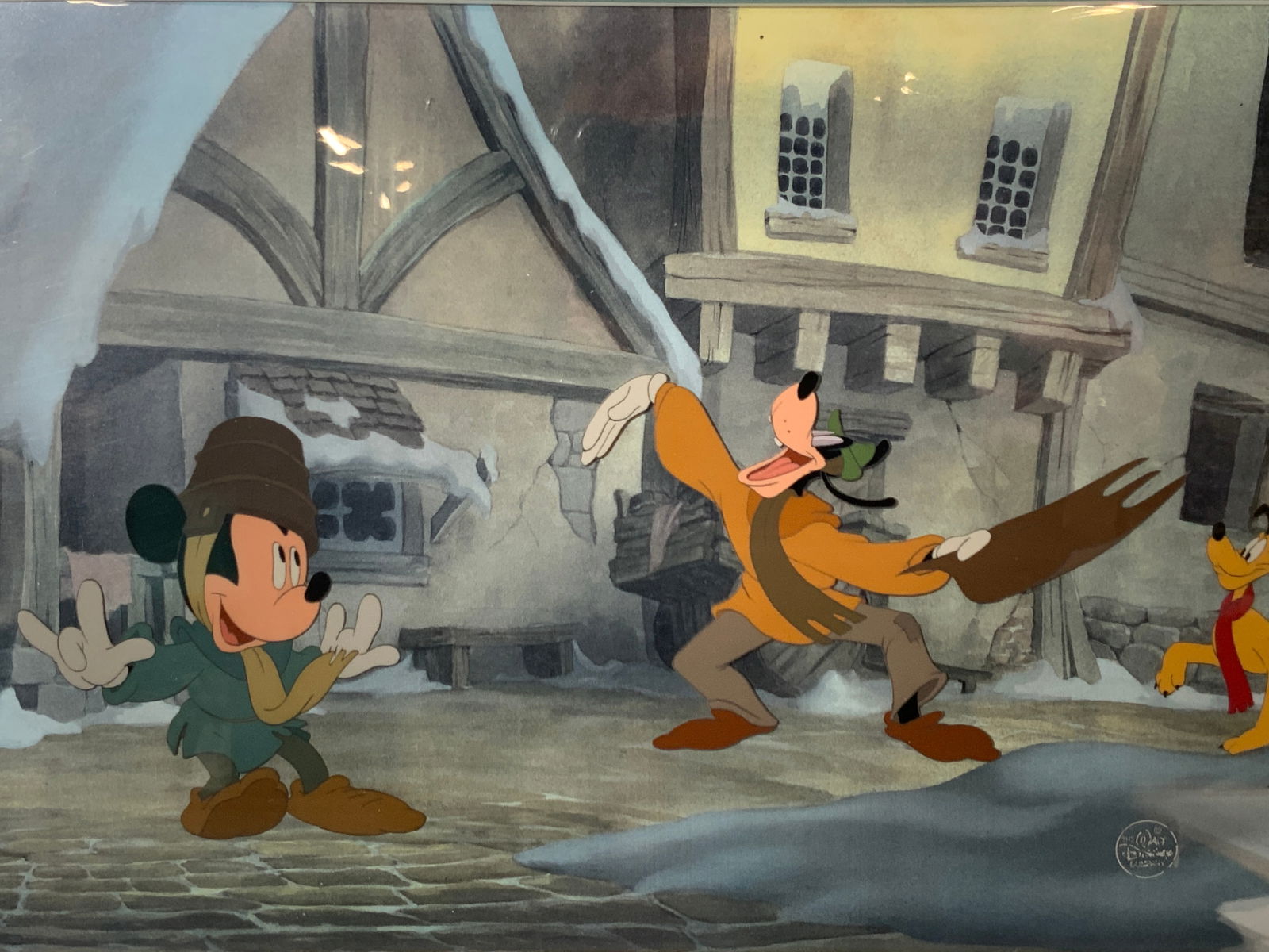 Framed Animation Cel. The Prince & The Pauper (1 of 14)