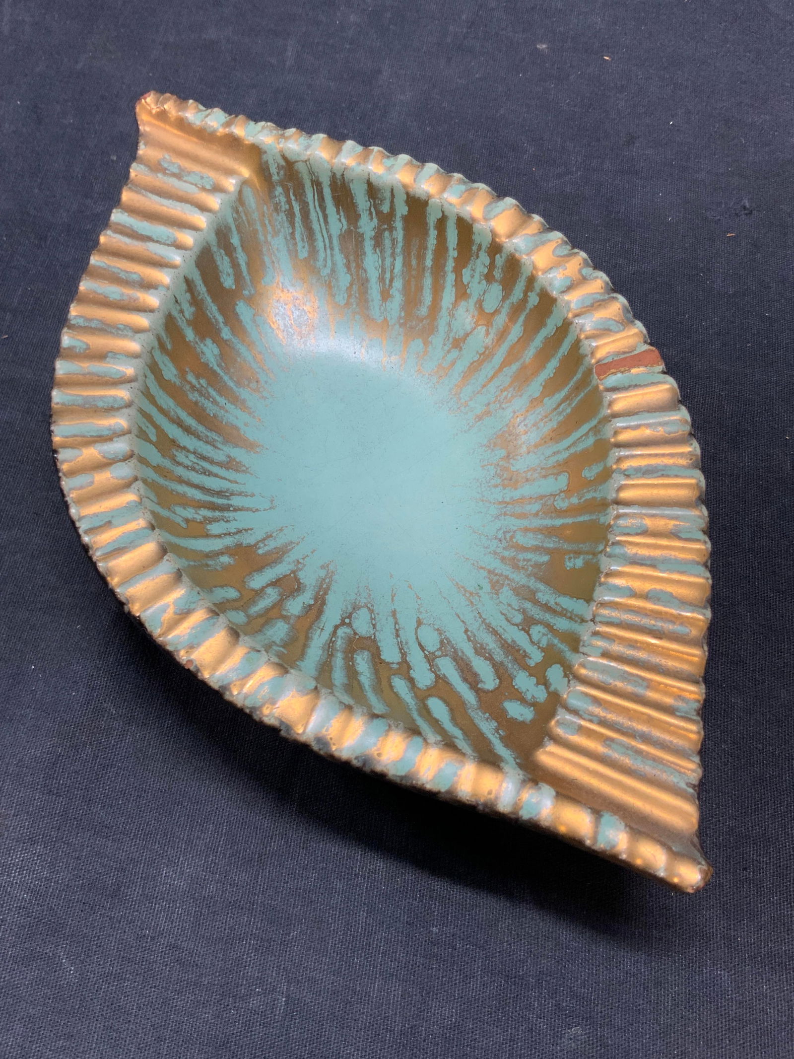 Vintage West German Pottery Trinket Dish (1 of 8)