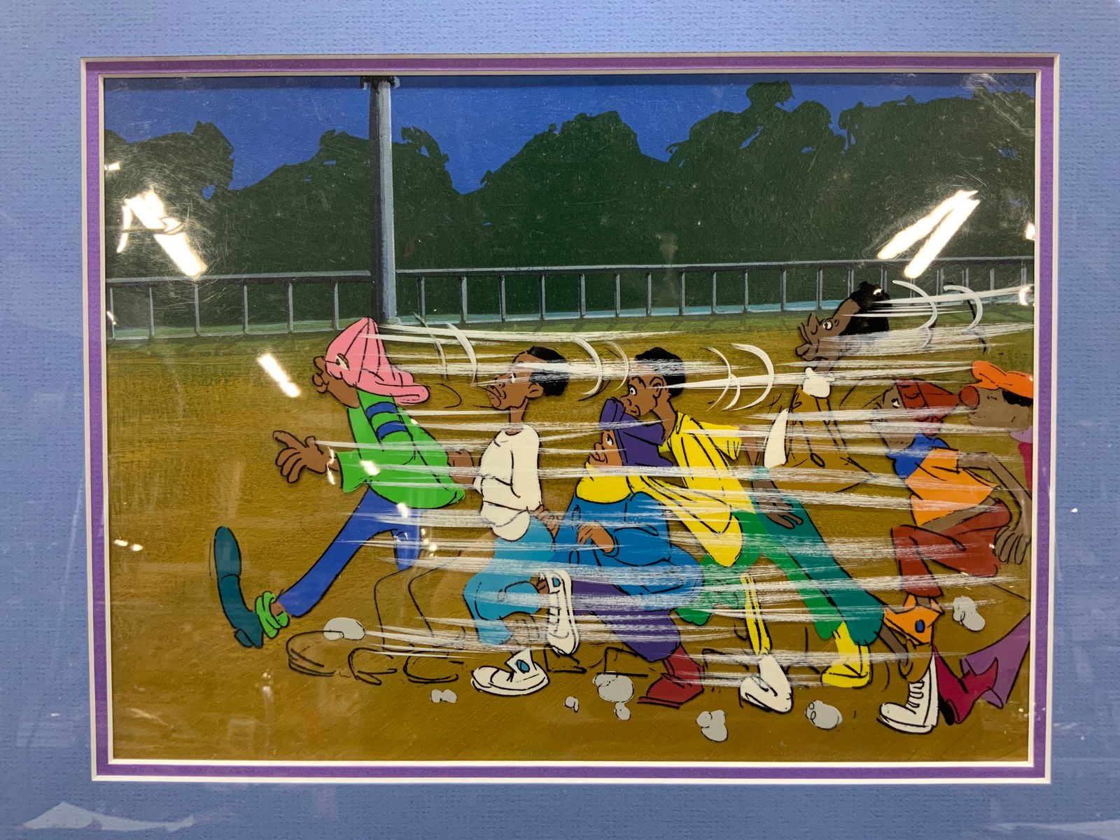 Vintage Fat Albert & The Cosby Kids Animation Cel. (1 of 11)