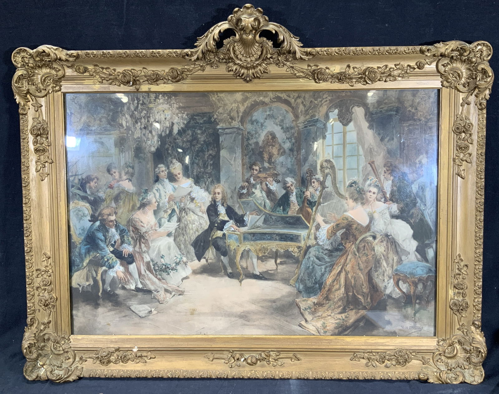 Vincent Garcia De Parades C.1900s Lithograph (1 of 13)