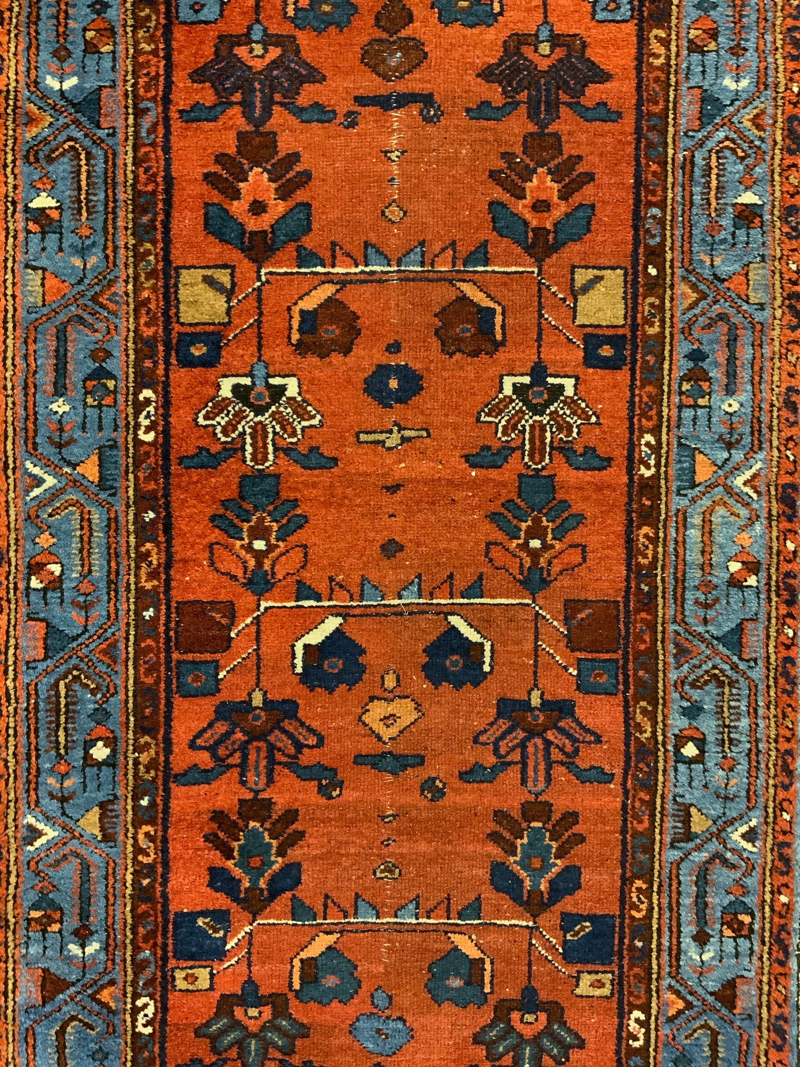 Vintage Handmade Persian Wool Runner (1 of 8)