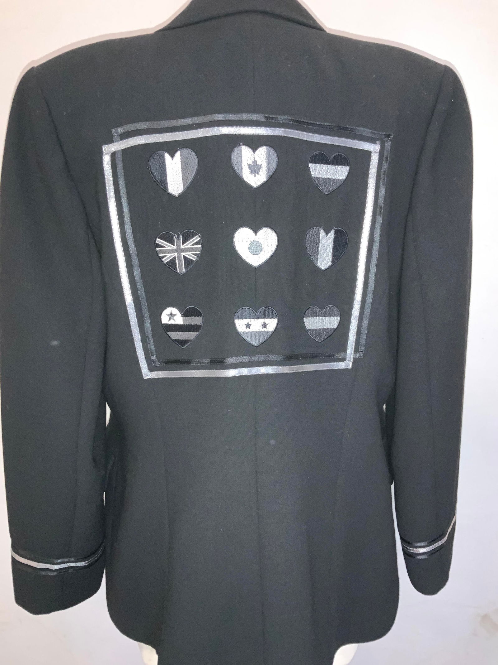 Alma d Lena Paris France Wool Blend Blazer (1 of 12)