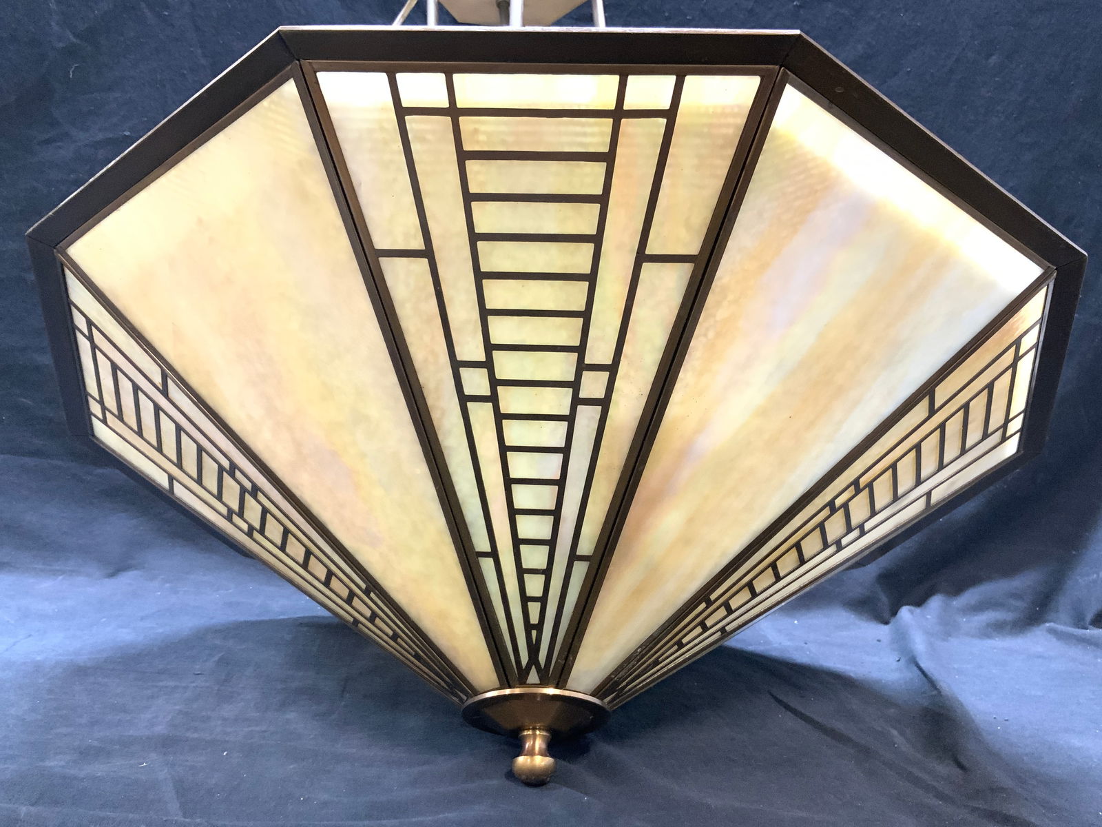 Frederick Raymond Frank Lloyd Wright Style Chandelier (1 of 8)