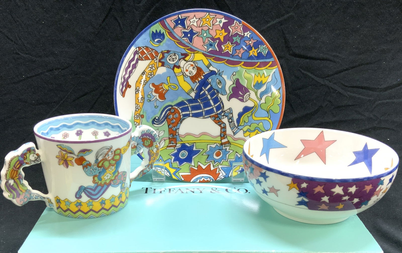 TIFFANY & CO FANTASY Gene Moore Porc W Box (1 of 9)