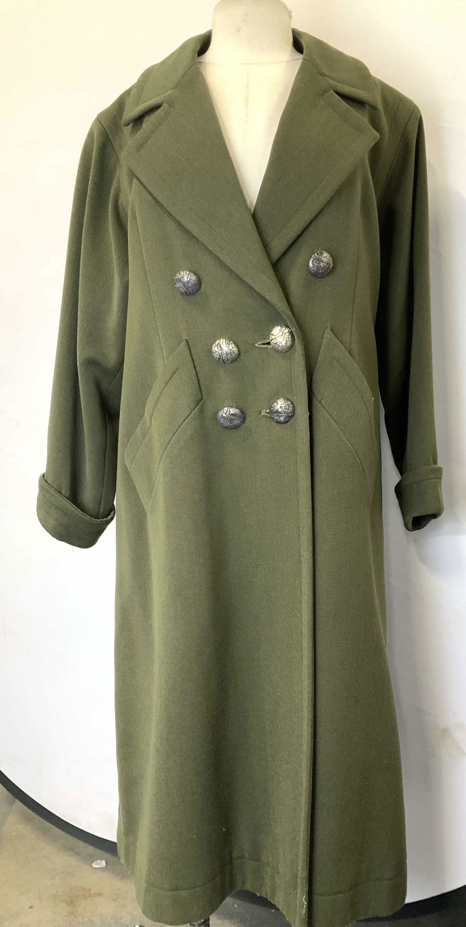 Yves Saint Laurent Paris Double Breasted Coat (1 of 12)