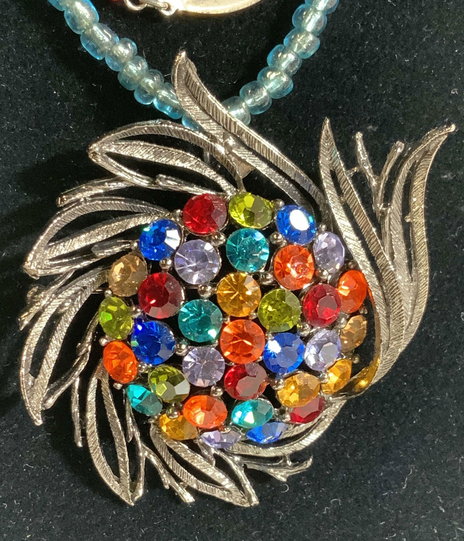 AB Crystal Brooch/Pendant & Necklaces, 3 (1 of 9)