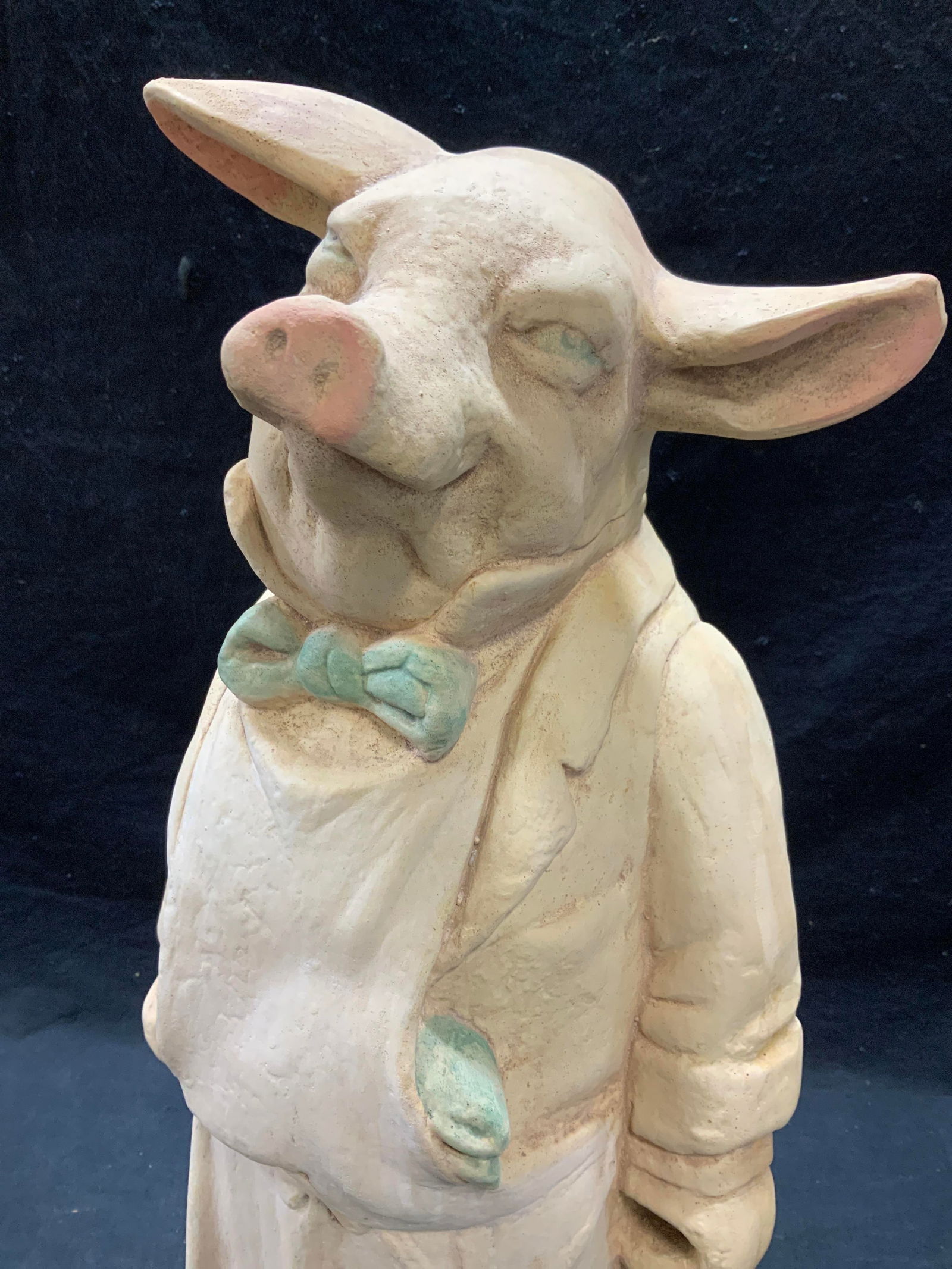 Chef Pig Restaurant Figural Display 21in (1 of 9)