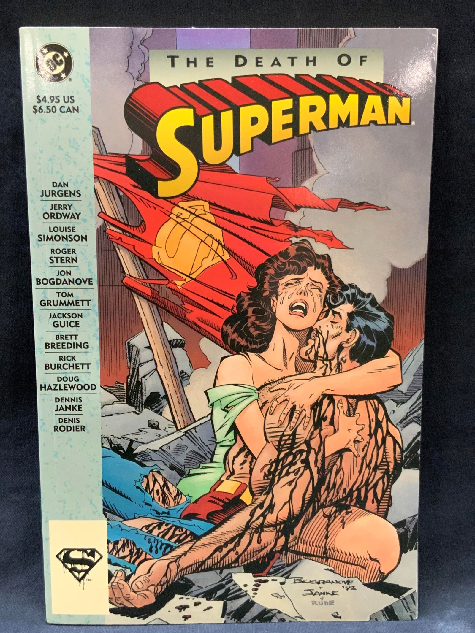 1993 The Death Of Superman DC Comics (1 of 9)
