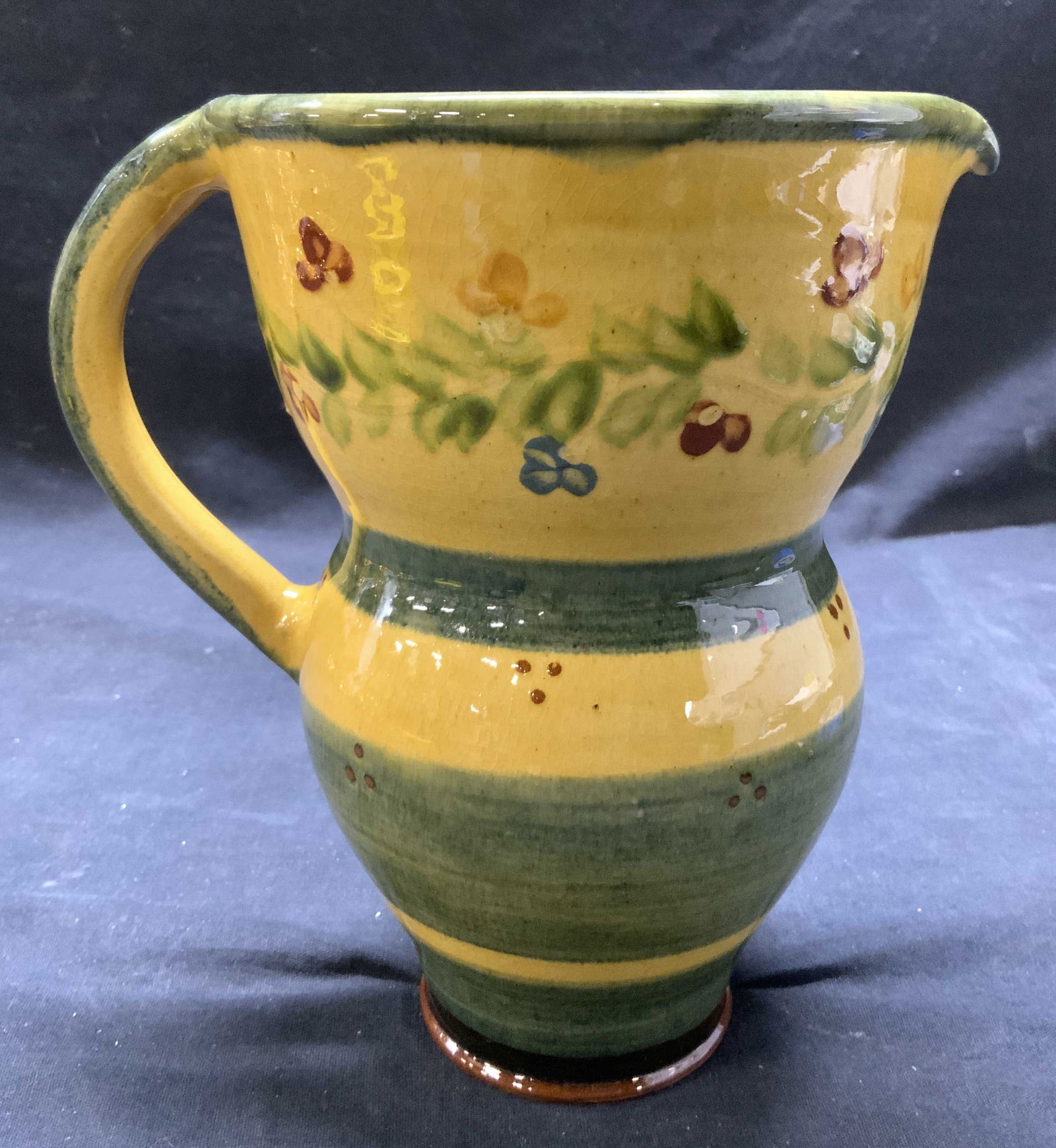 TERRE PROVENCE Handmade Ceramic Pitcher FRANCE (1 of 7)
