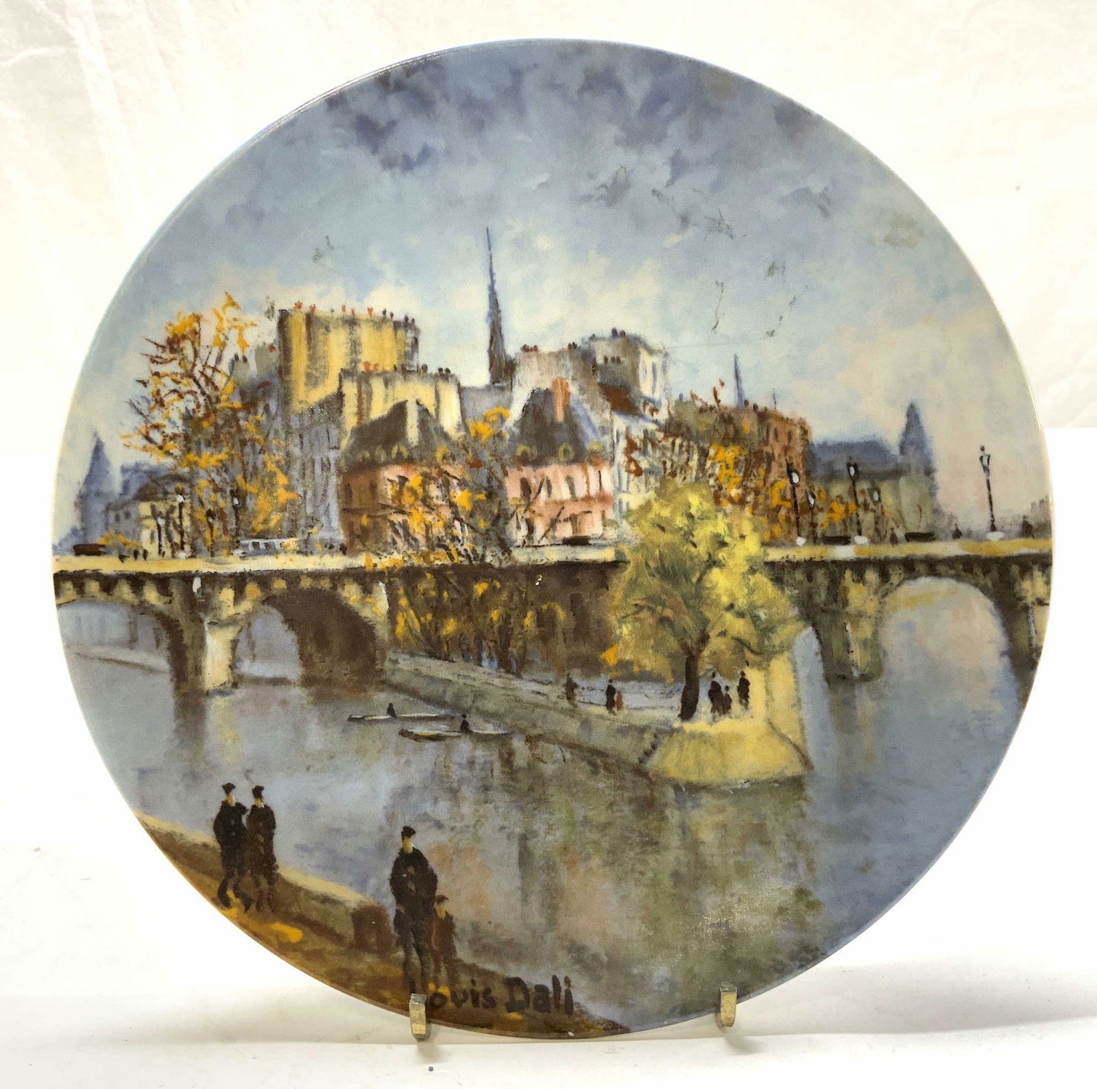 LA POINTE DE VERT GALANT ET EL PONT NEUF Porc Plate (1 of 7)