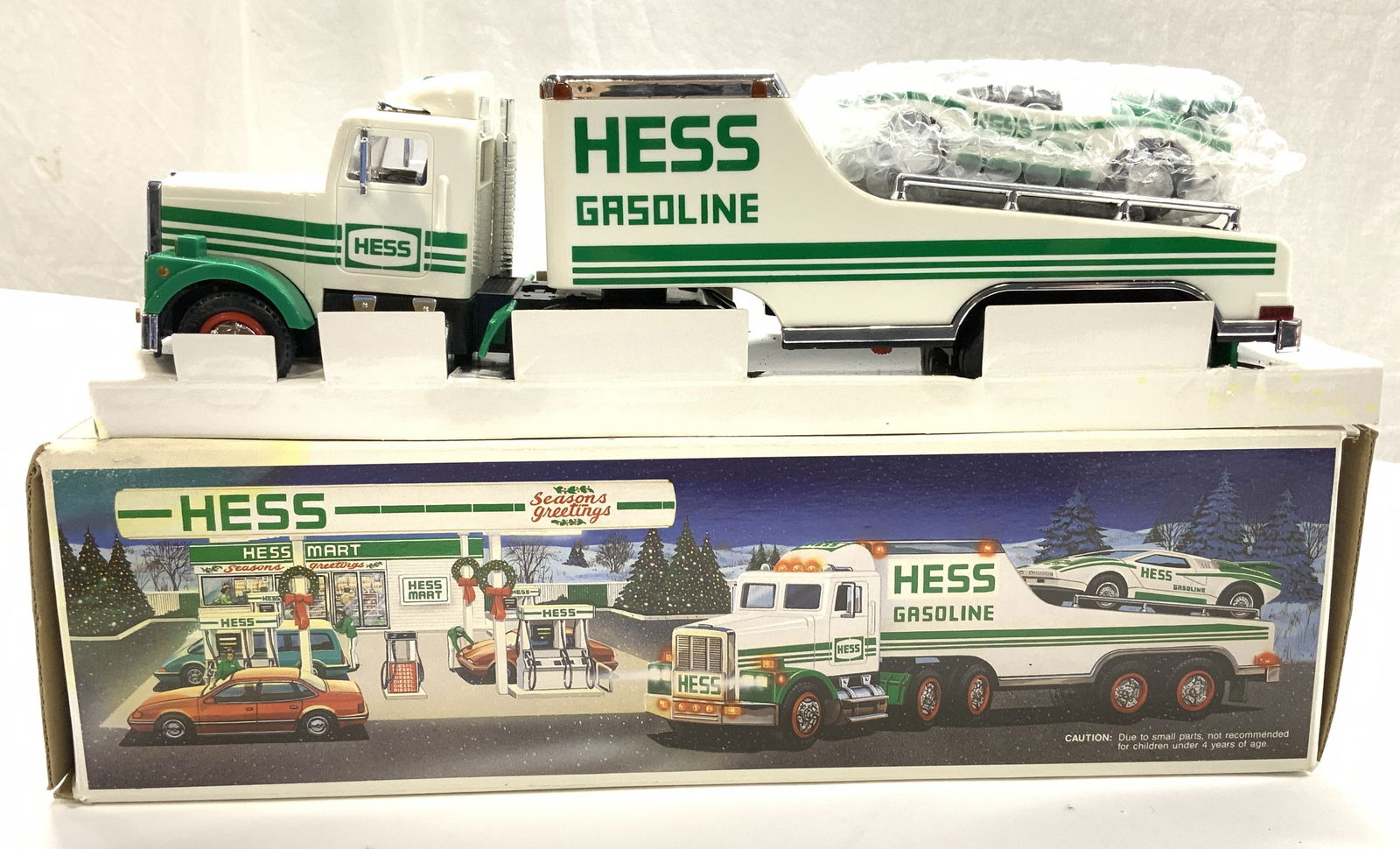 Collectible HESS Truck & Racer Car, NIB (1 of 10)
