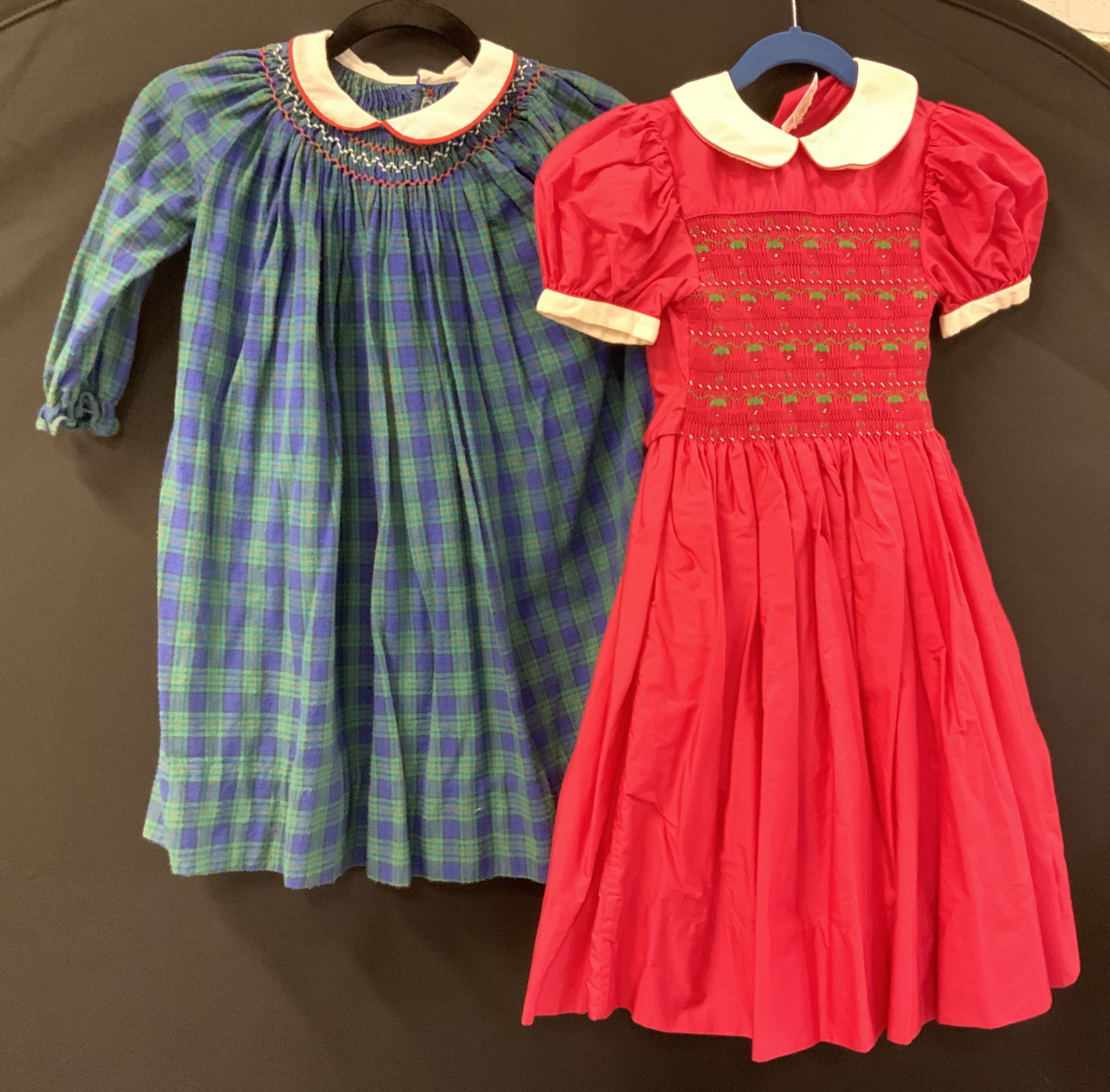 2 Girls Cotton Dresses, Monica Noel+The Smockery (1 of 6)