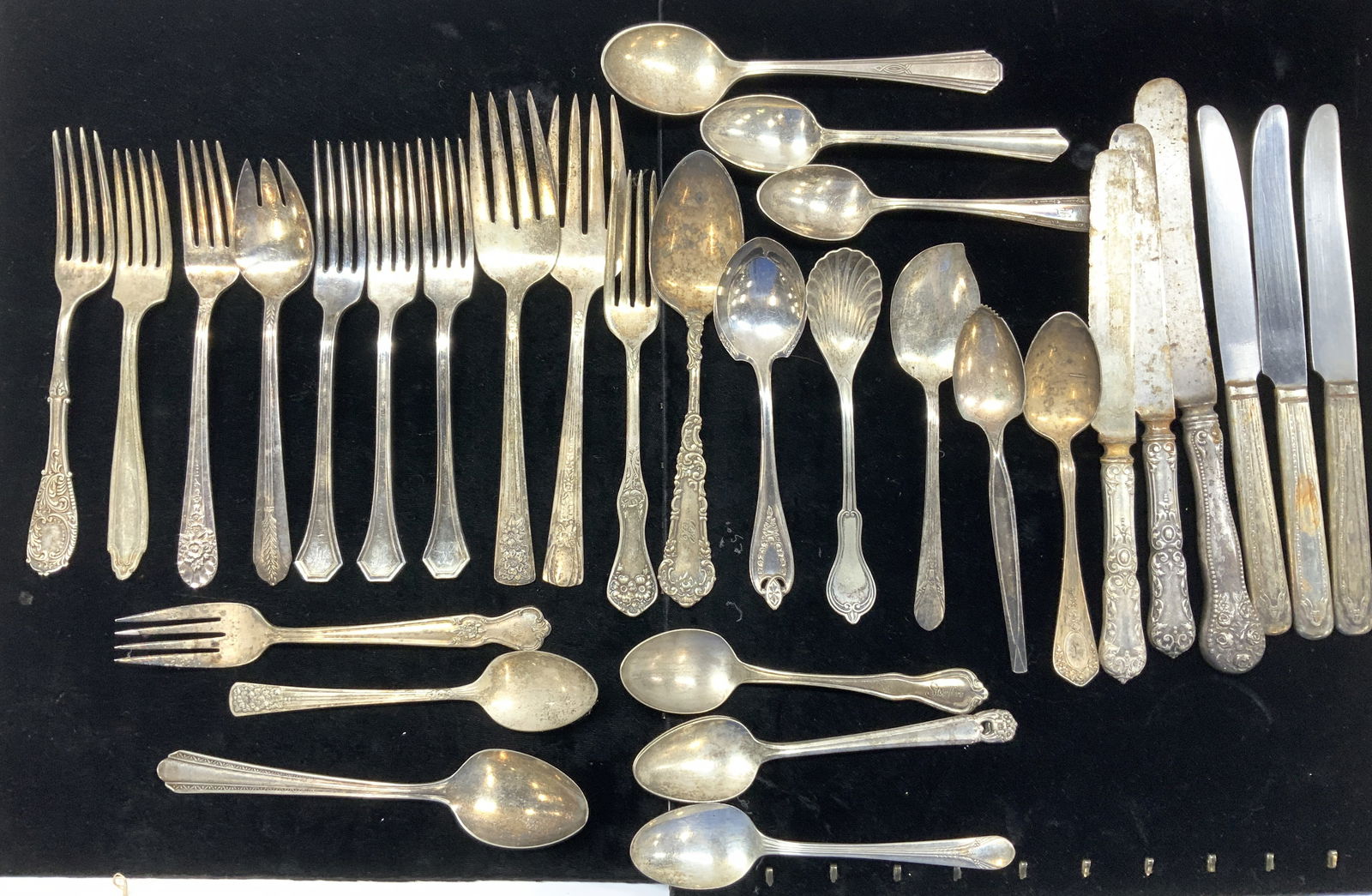 Antique/Vntg Sterling Silver & Plated Flatware, 33 (1 of 13)