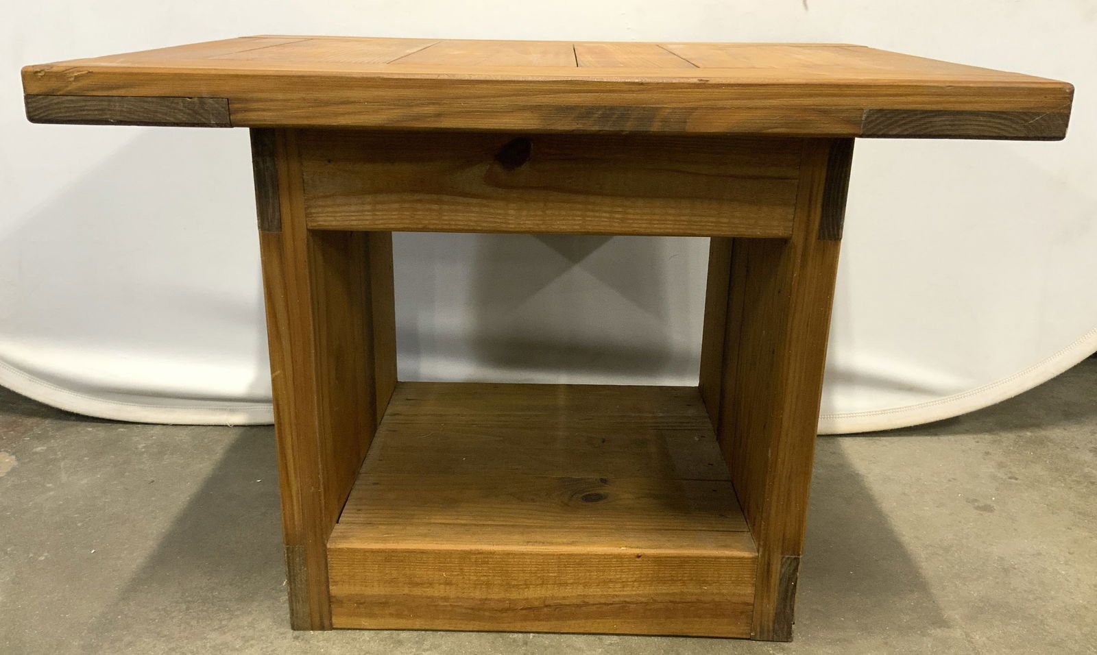 Vintage Wooden Side Table End Table (1 of 8)