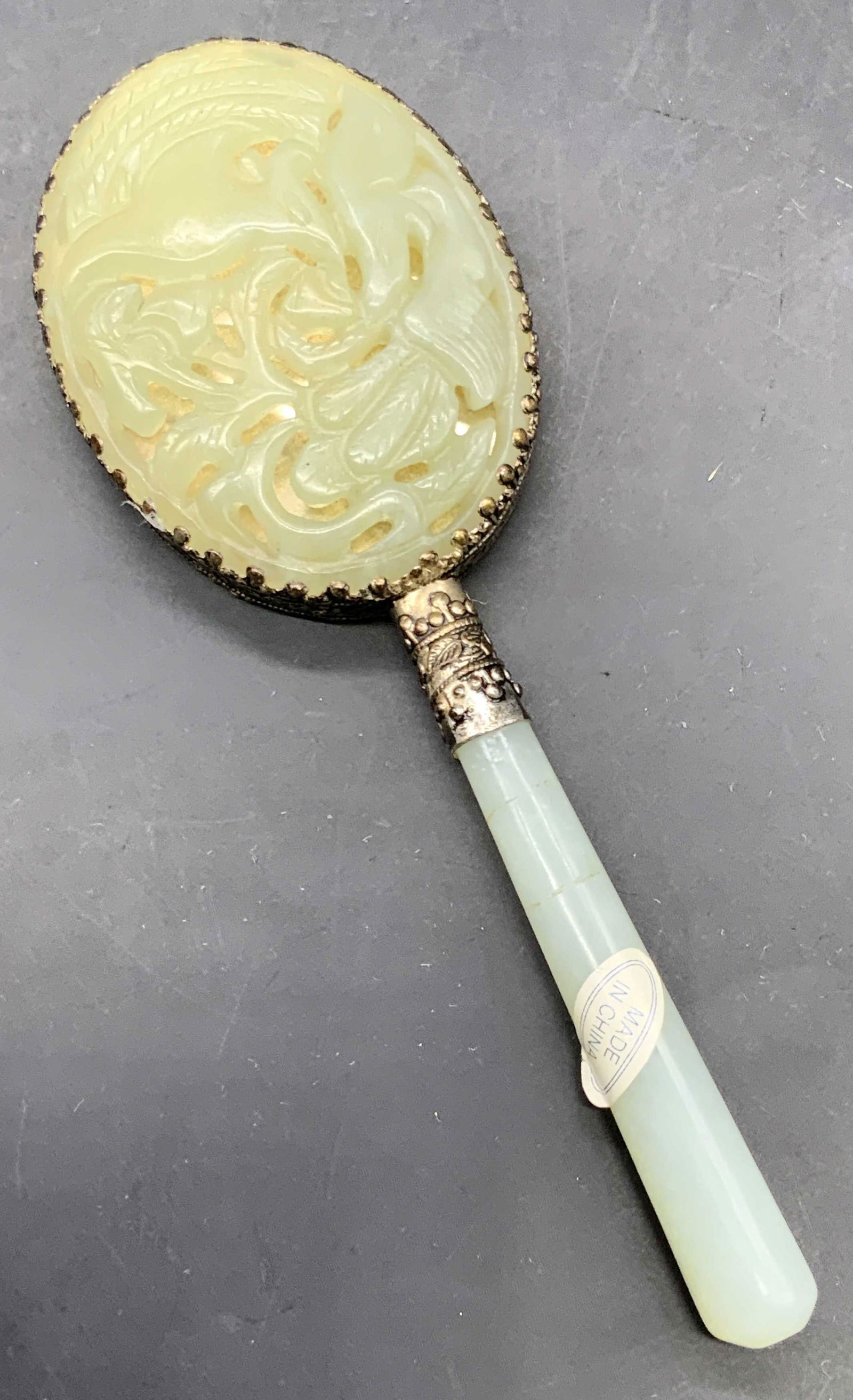 Green & Blue Natural Stone Hand Mirror (1 of 8)