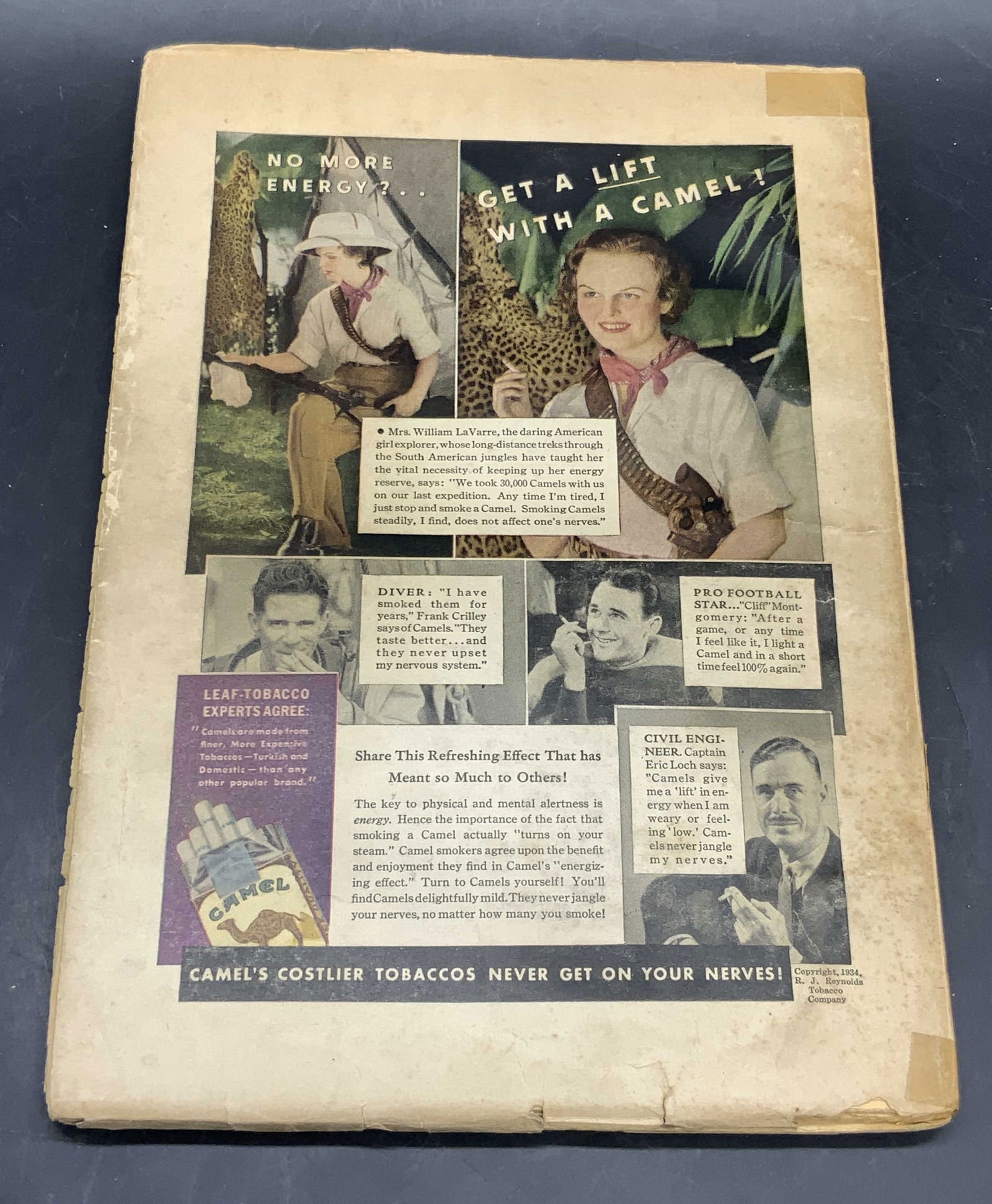 1935 ASTOUNDING STORIES Vol. XIV No. 6 Sci Fi Mag (1 of 11)