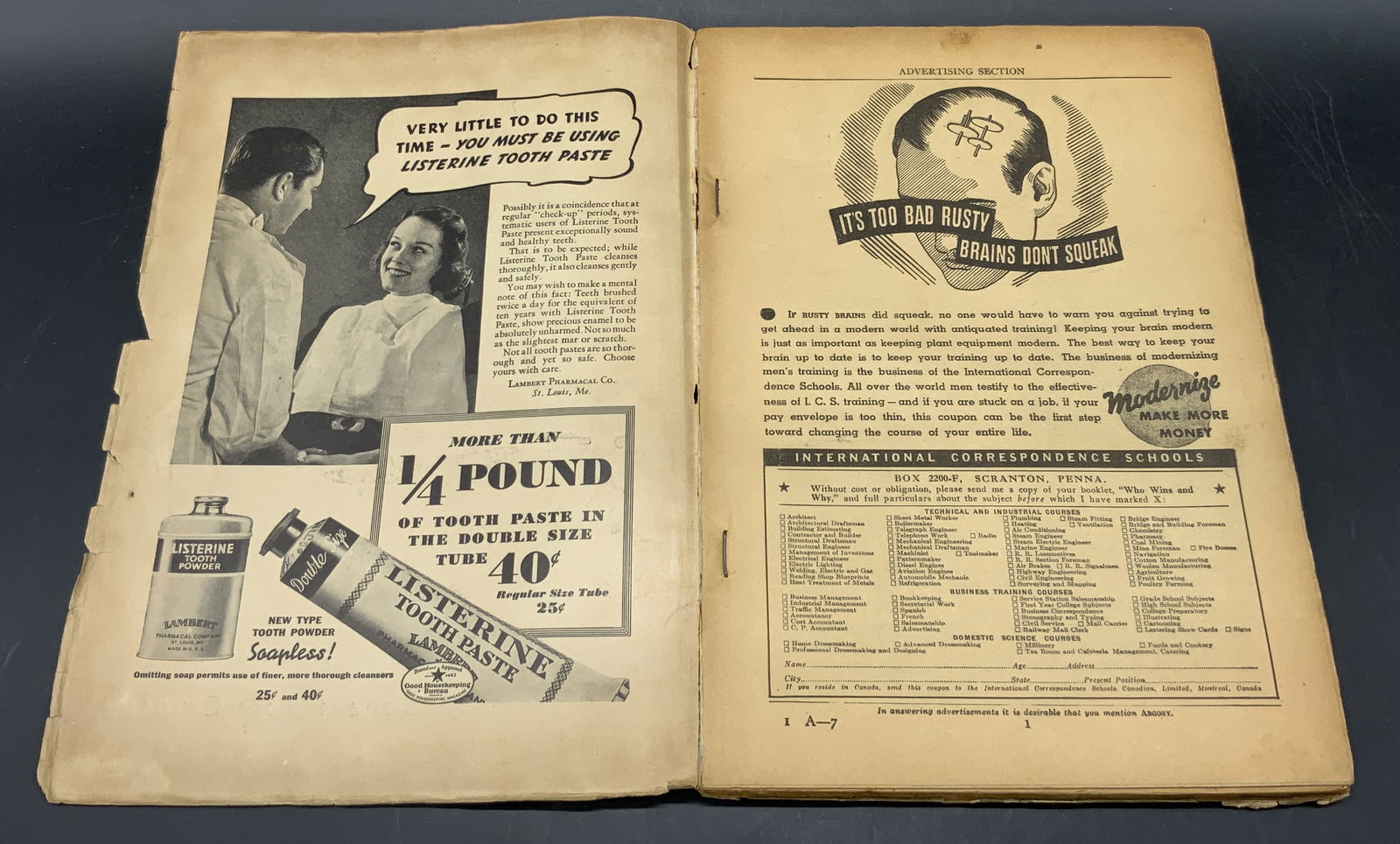 ARGOSY Aug 1937 V.E. Piles Cover, Fiction Magazine (1 of 12)