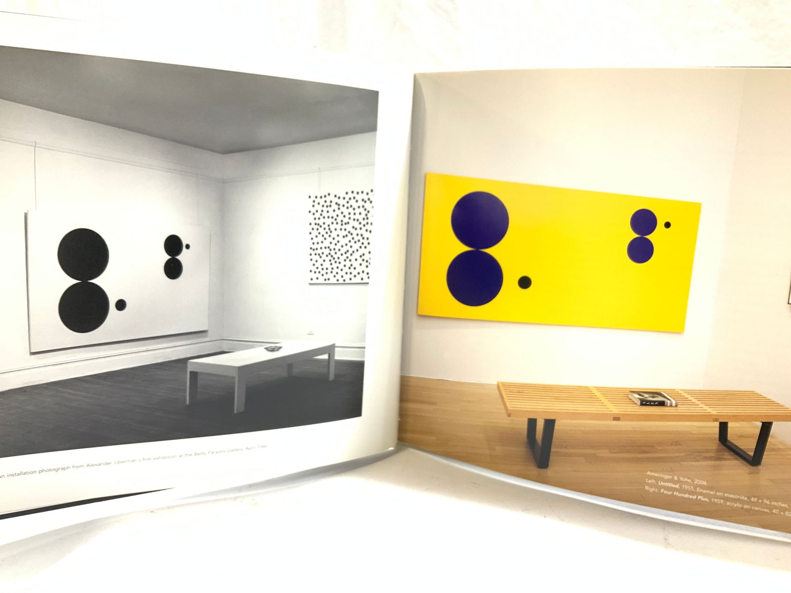 Alexander Liberman No Regrets Exhibition Art, 2004: Modern Art Exhibition Book March 25- April 2004, Artist Alexander Liberman, Ameringer Yohe Fine Art, NYC . Book measures , 10.75 x 9.25 in. Alexander Liberman Modern Art, Modern Art Exhibition Book, A