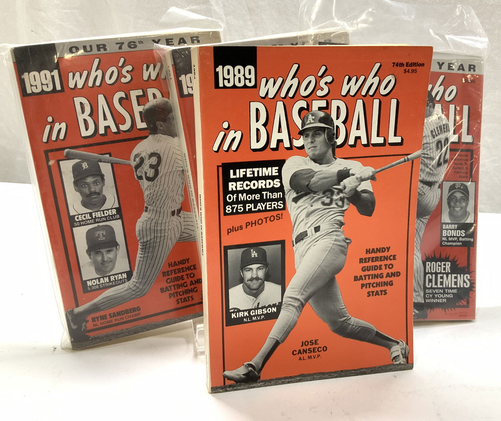 5-Whos In Baseball Stat Books, 1989, 1991/92, 05 (1 of 11)