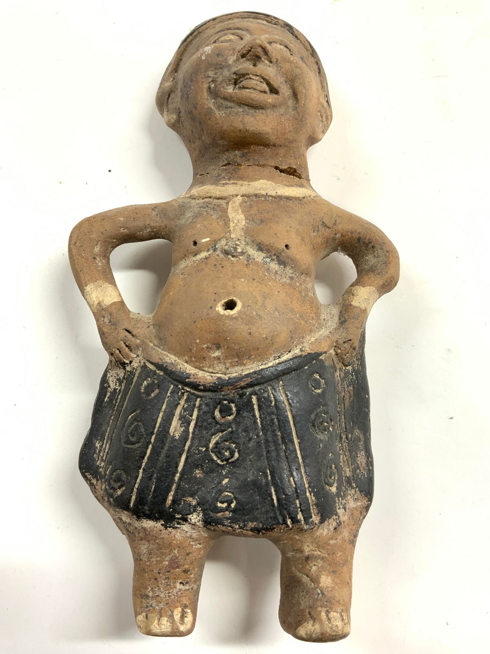 Antq Handcrafted Ceramic Central American Doll (1 of 6)