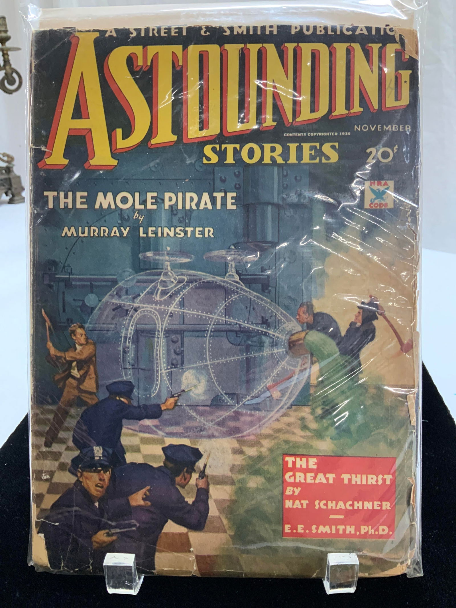 ASTOUNDING STORIES, Nov 1934 Pulp Sci Fi Mag (1 of 7)