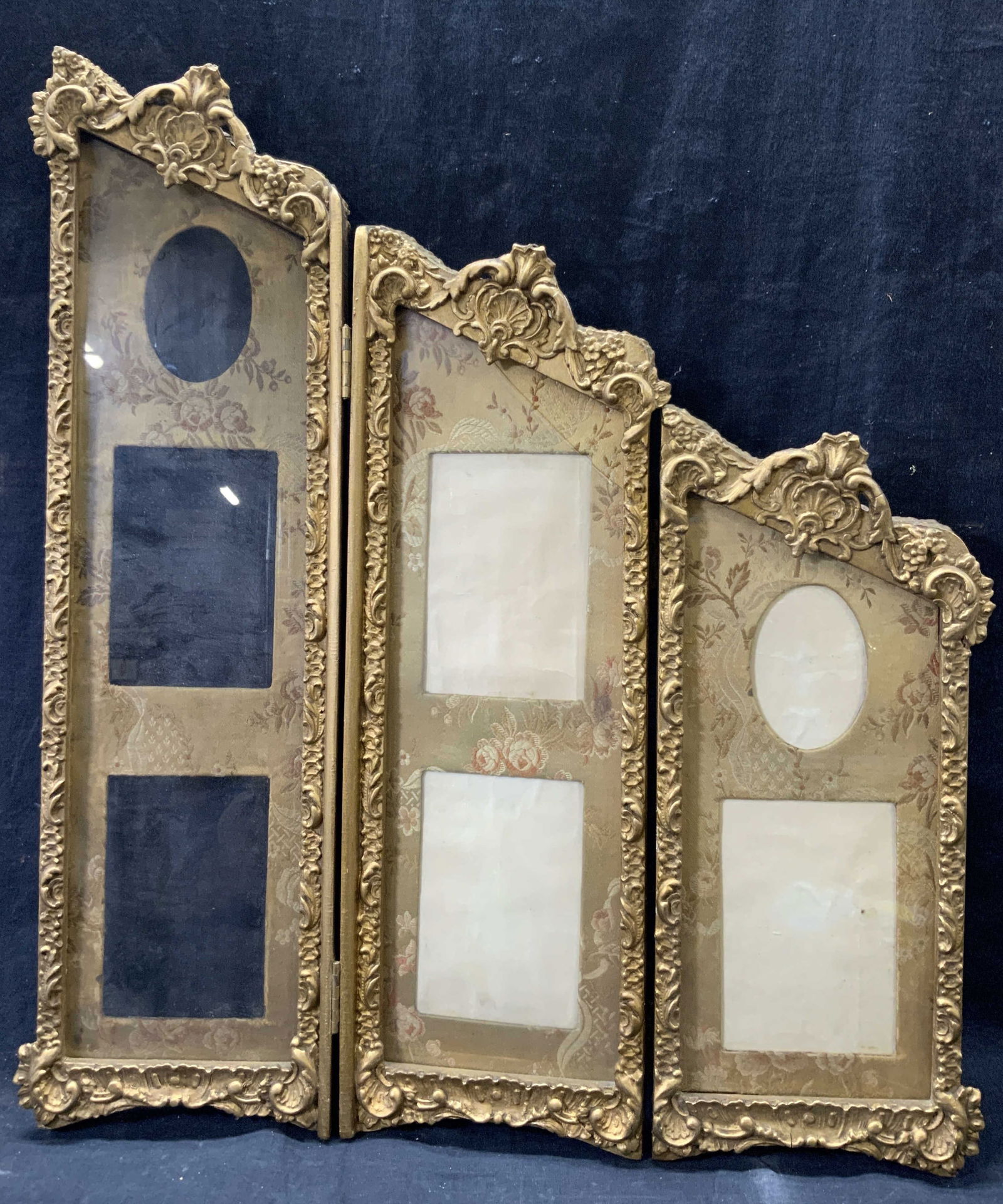 Vintage Folding Screen Picture Frame Wall Hanging (1 of 11)