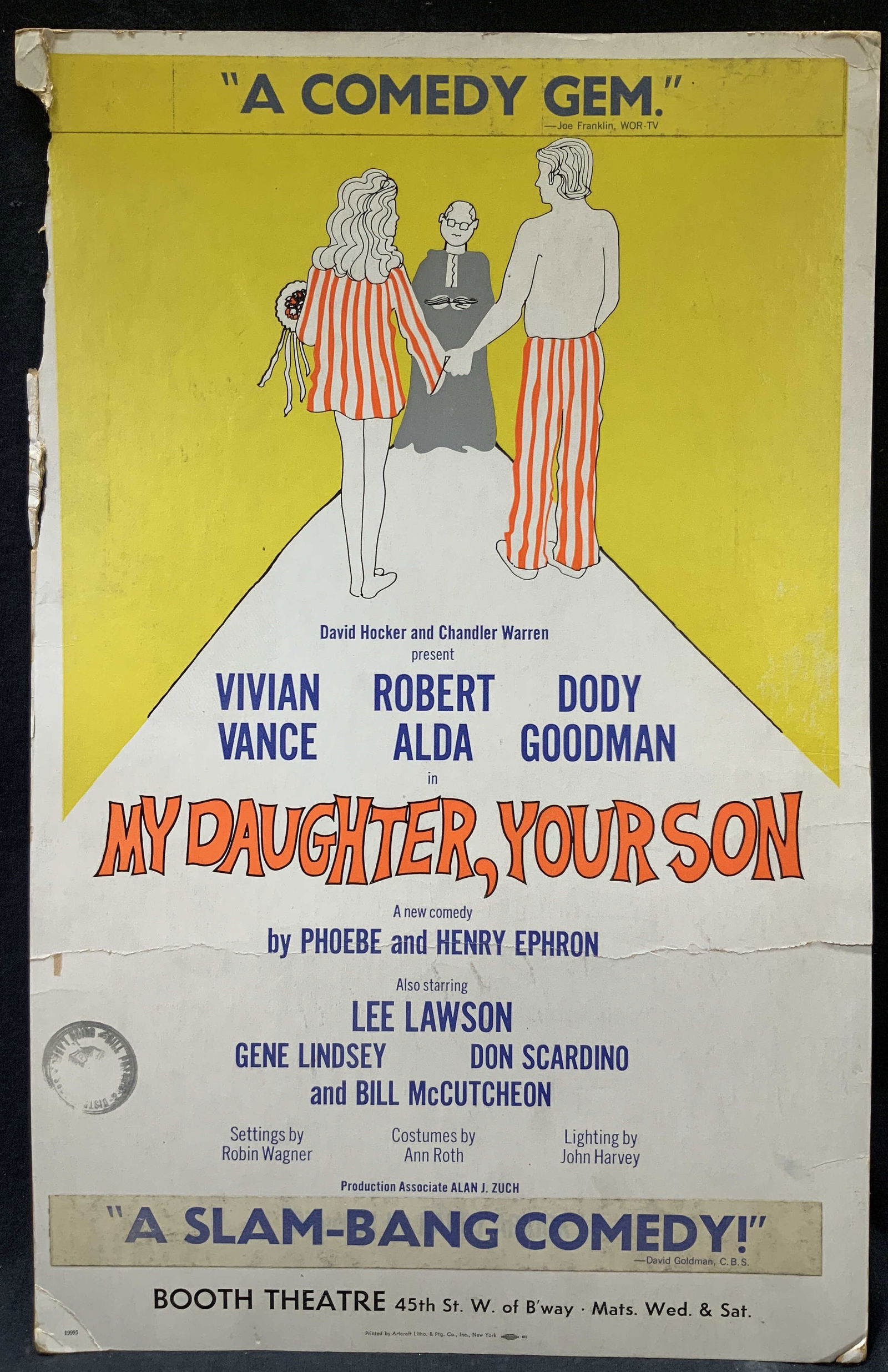 My Daughter, Your Son Broadway Play Litho (1 of 11)