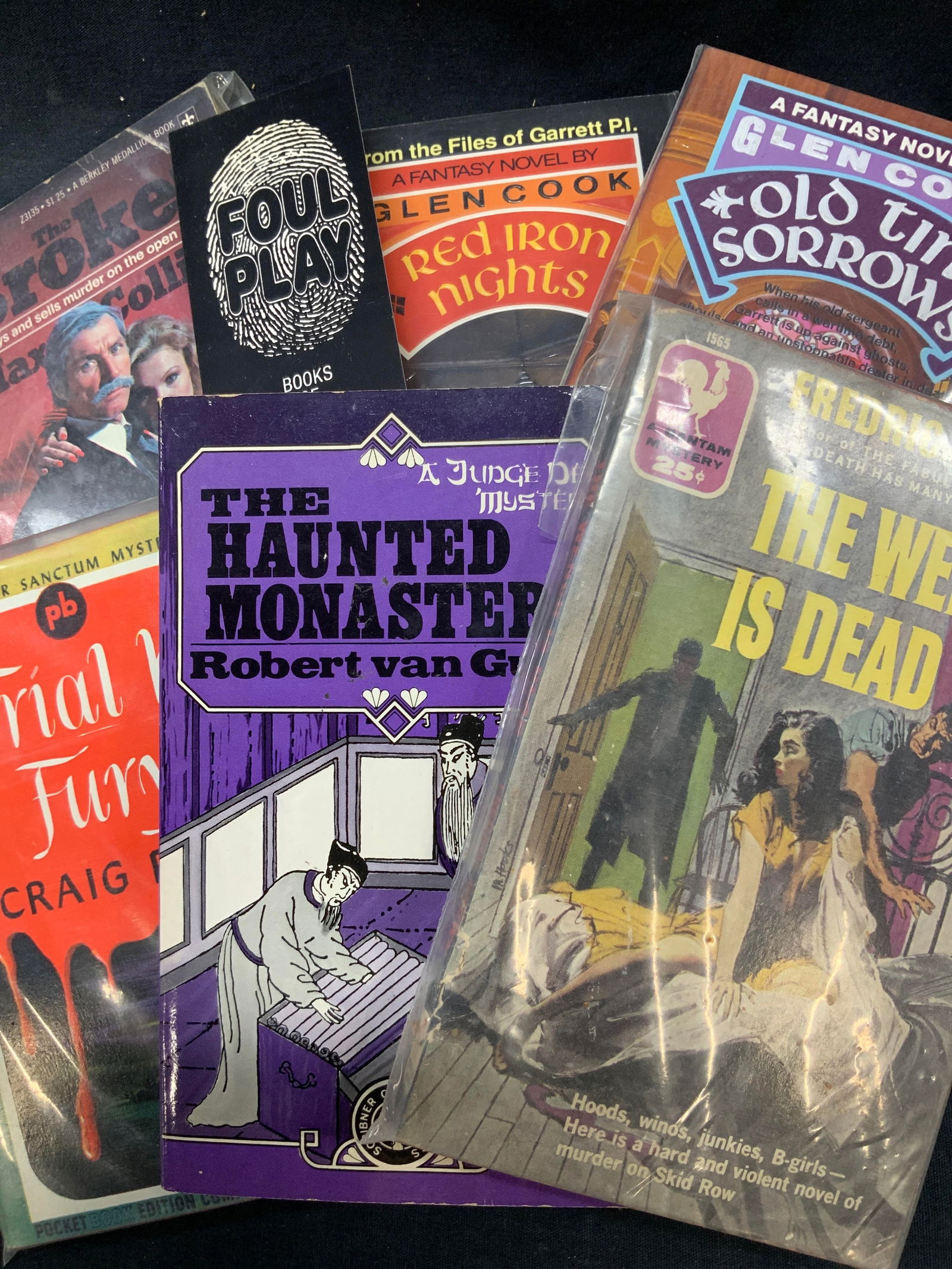 Murder Mystery Book Bundle Pulp Fictions 1943-91 (1 of 14)