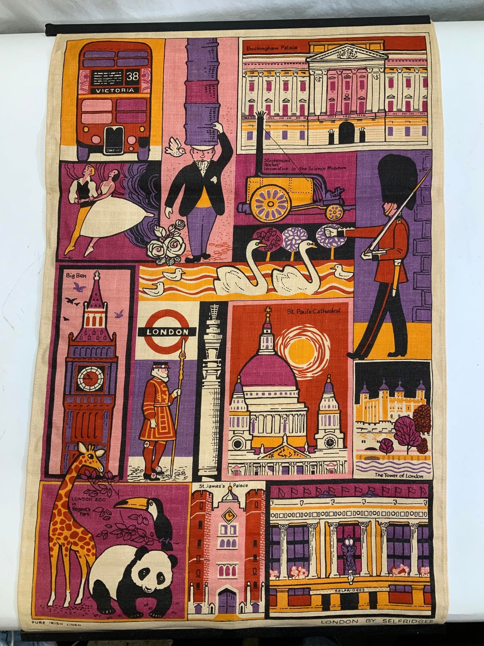 London by Selfridges Irish Linen Tapestry (1 of 6)