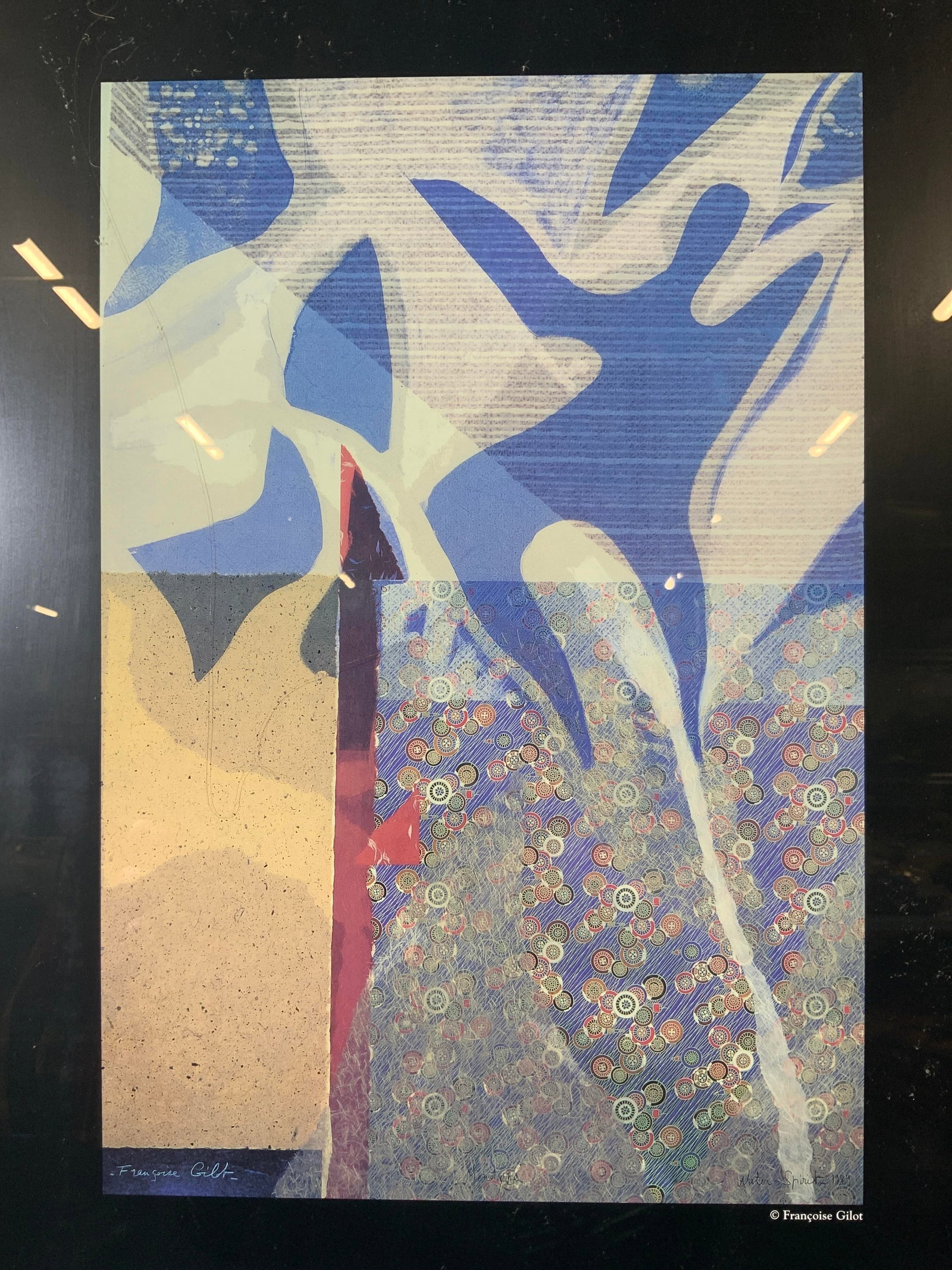 Francoise Gilot Water Spirit, Abstract Litho (1 of 11)