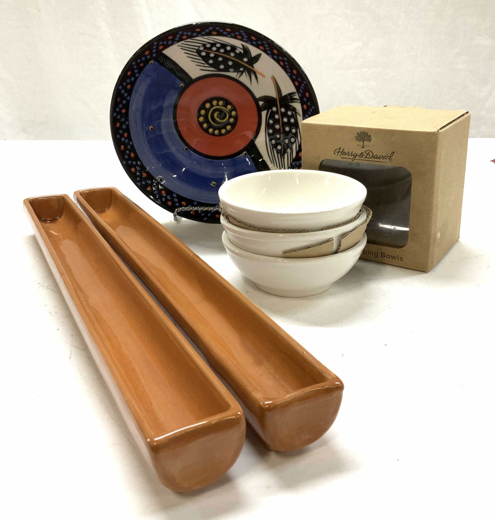 Grp 6 Ceramic Tableware, Italy & Harry & David (1 of 6)