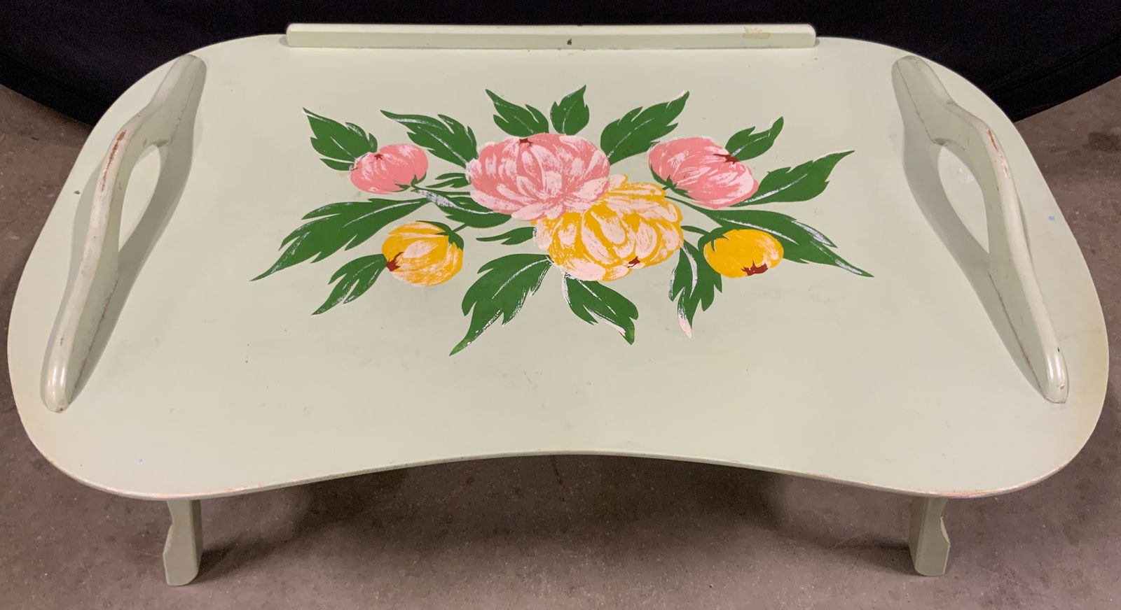 Vintage Wooden Bed In Breakfast Tray Table (1 of 9)