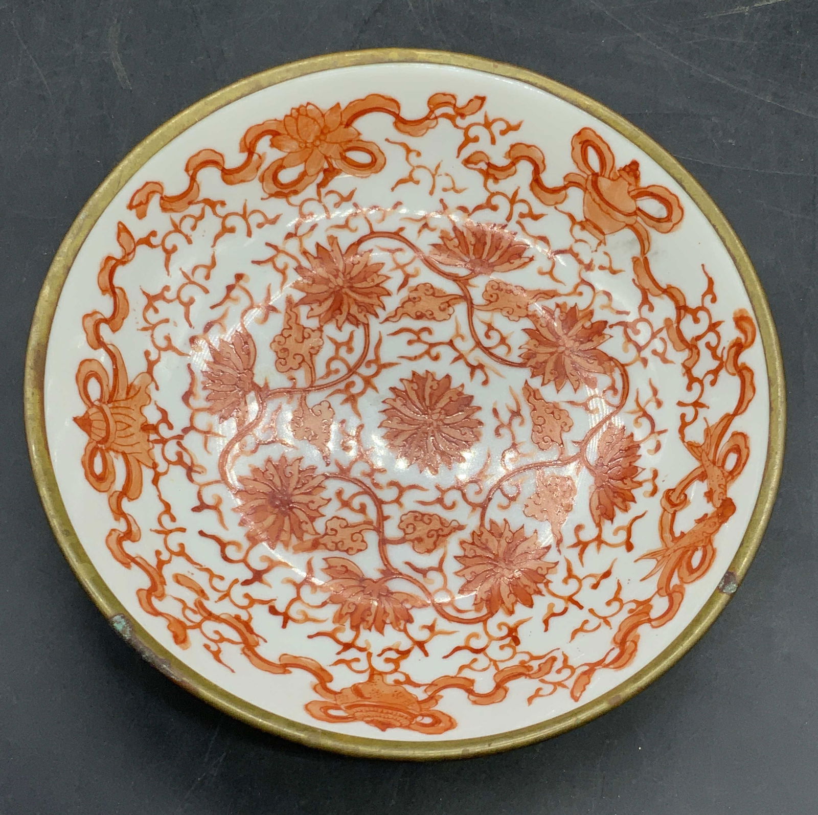 LORD & TAYLOR Asian Floral Motif Ceramic Bowl (1 of 8)