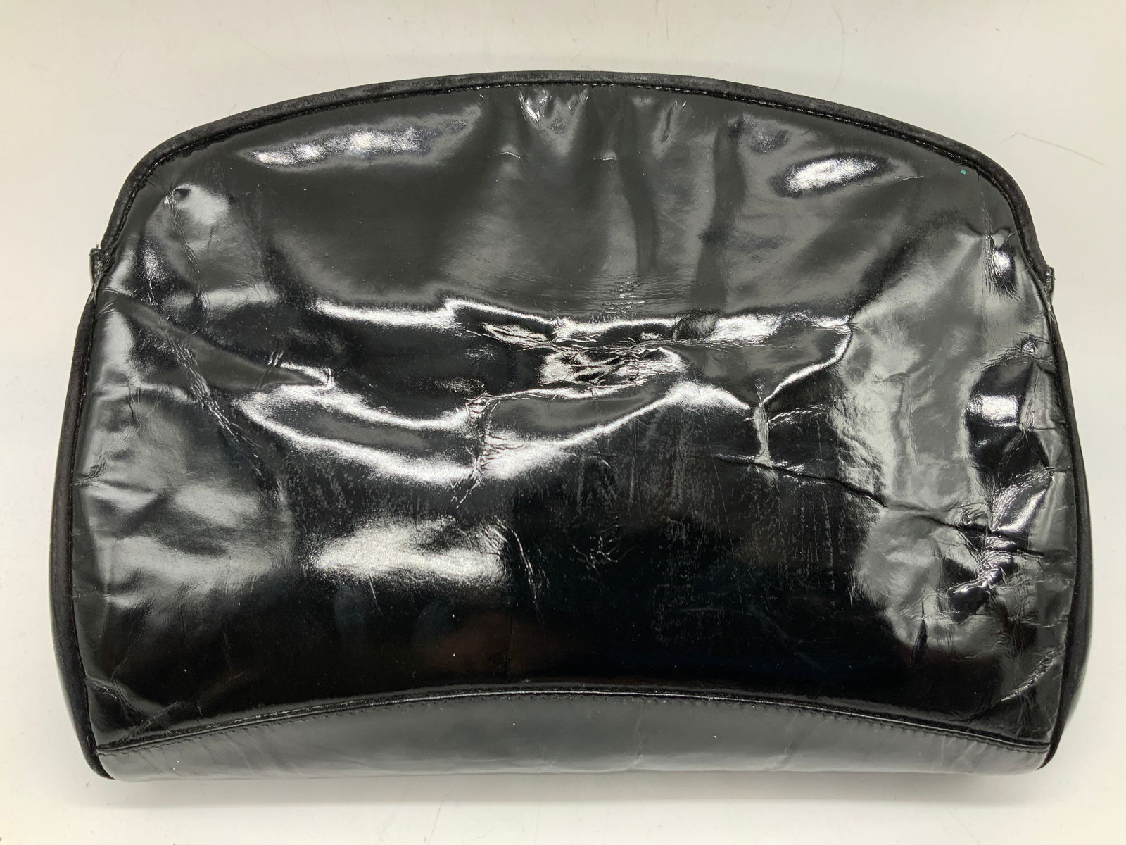 Mario Valentino Black Clutch Purse, Italy (1 of 8)