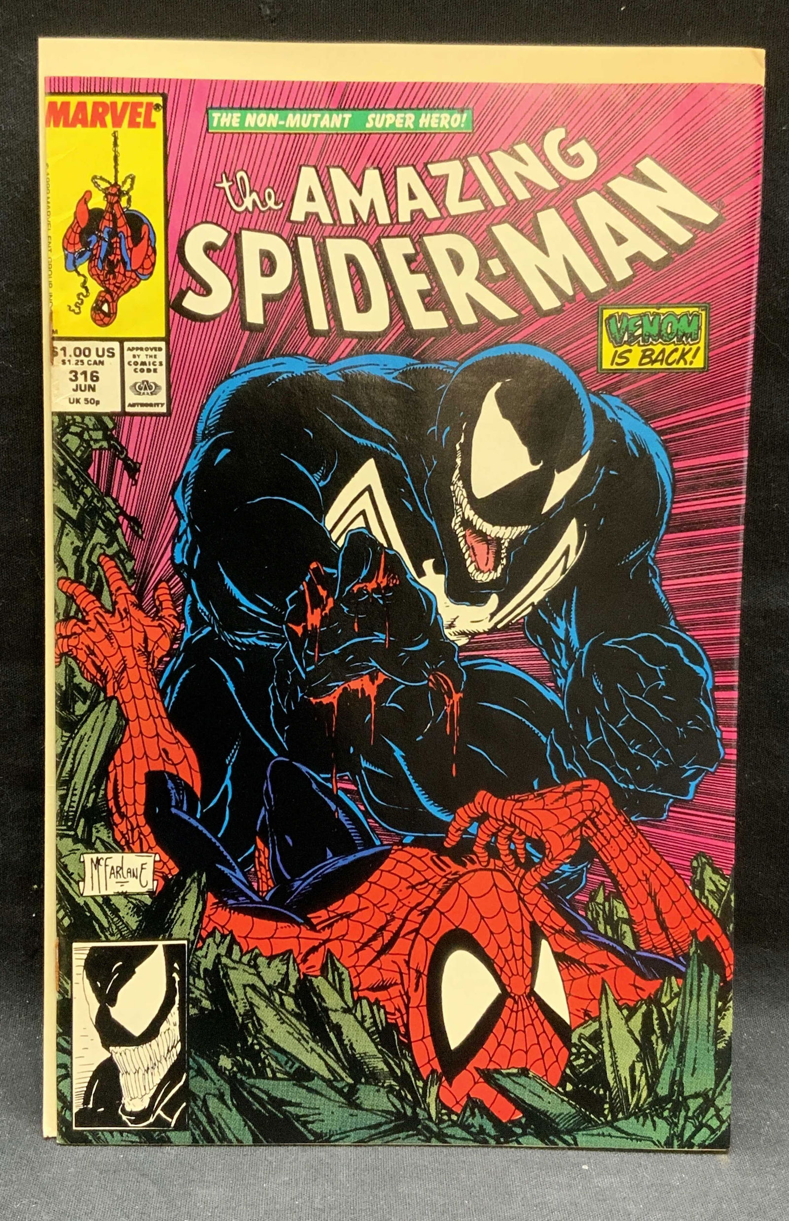 Marvel Amazing Spider-Man/Venom #316 1989 (1 of 8)