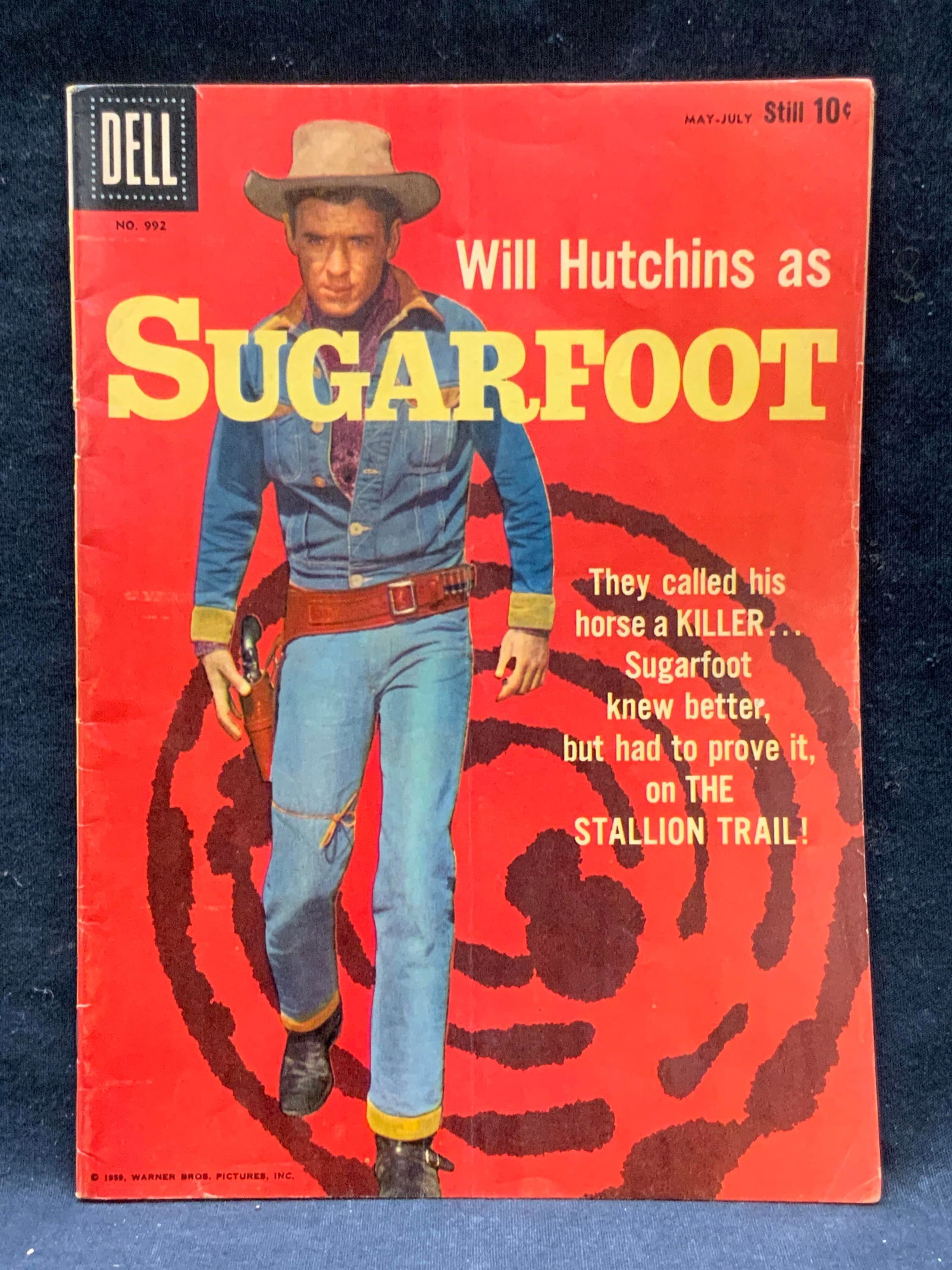 1959 SUGARFOOT Dell Comics No. 992 May-July (1 of 12)