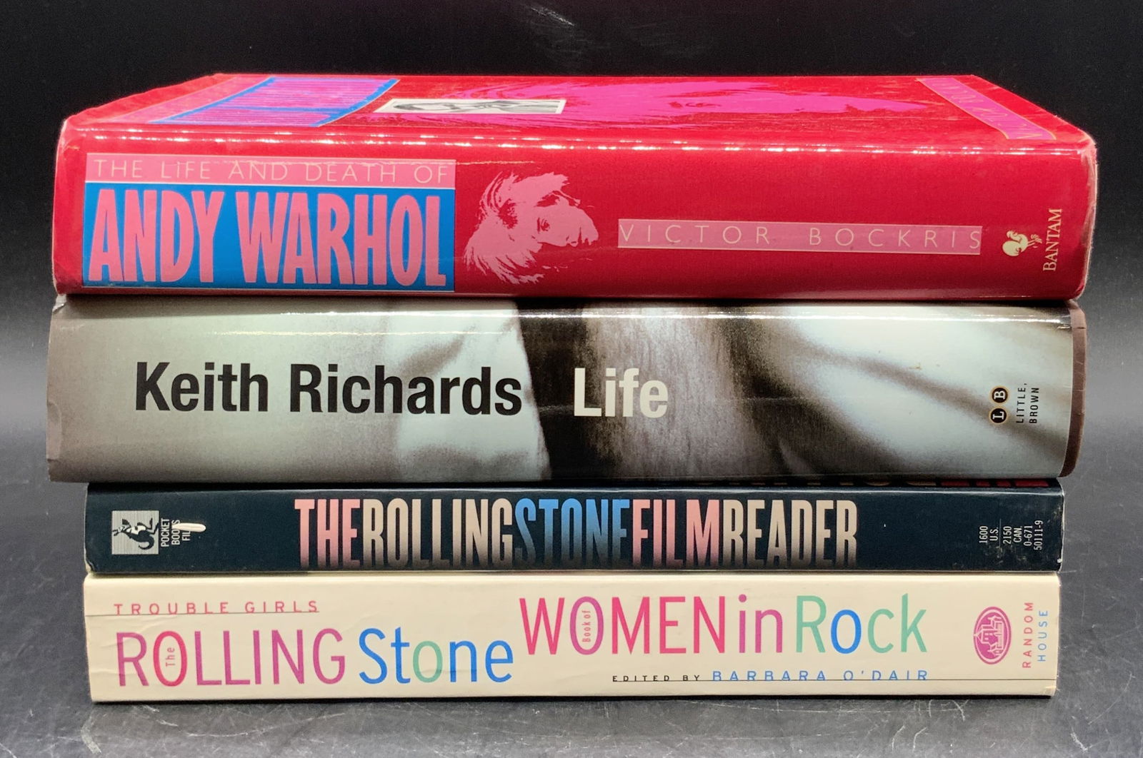 4 Pop Culture Books, Sgn Keith Richards+ 1989-2010 (1 of 16)