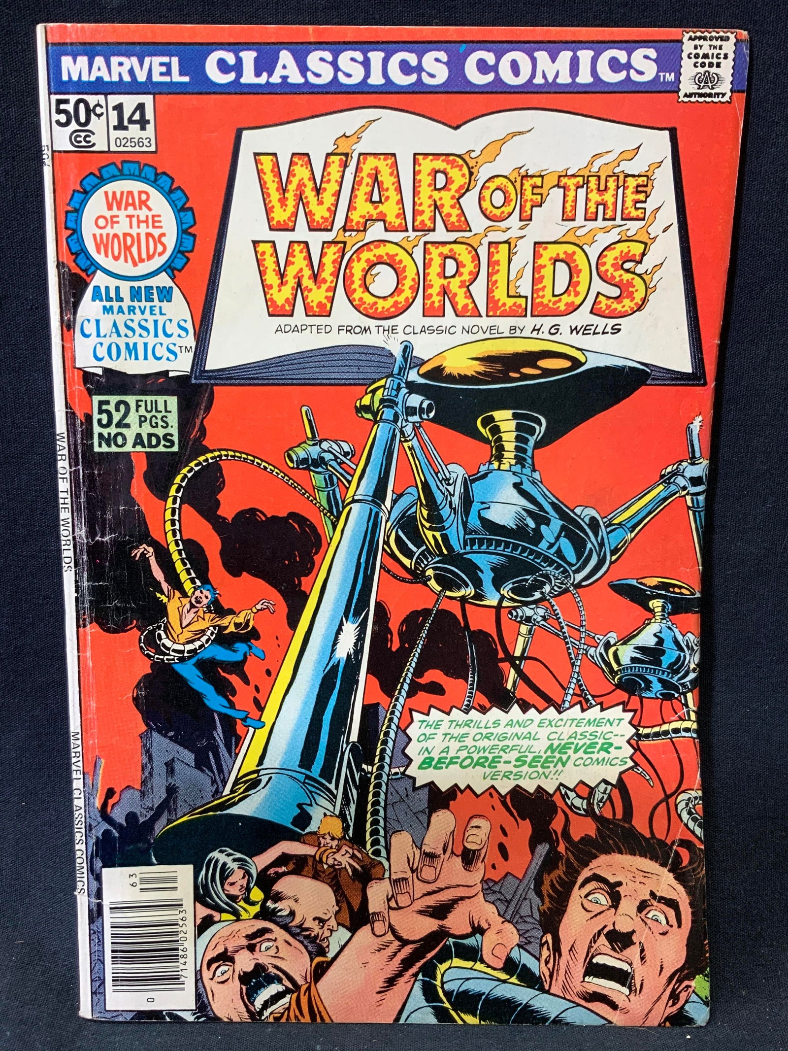 Marvel Classics Comics: War of the Worlds #14 1976 (1 of 10)