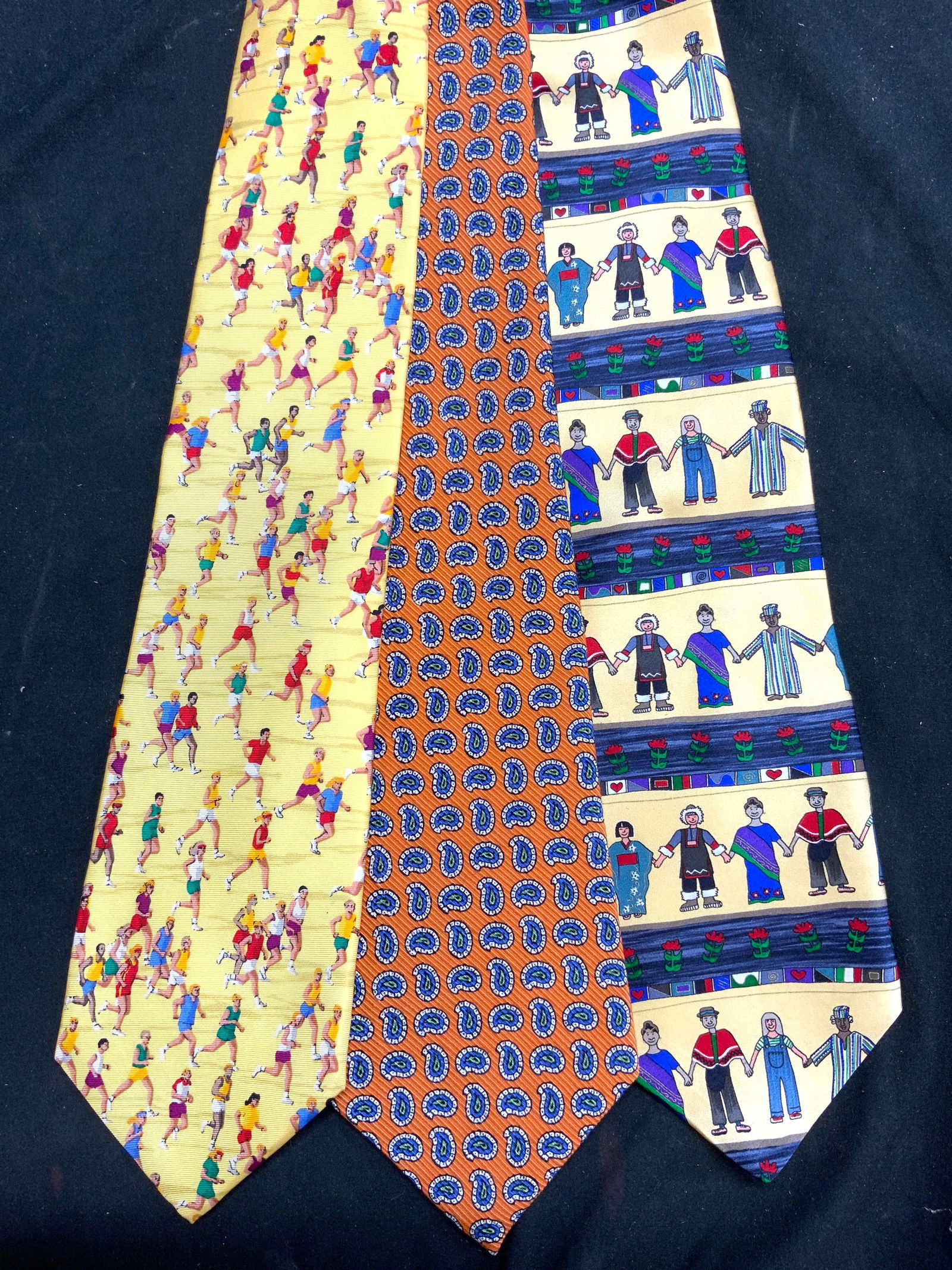 Lot 3 Silk Mens Neckties Ralph Lauren & More (1 of 11)