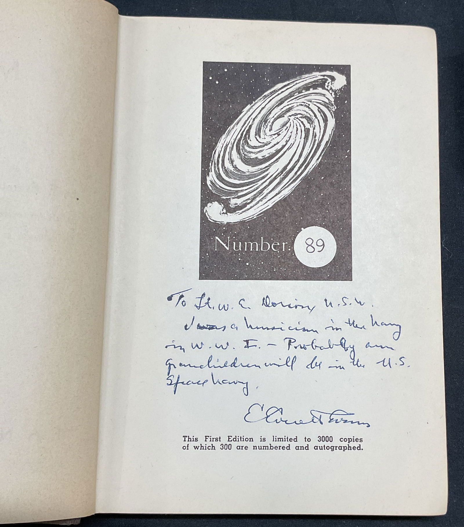 Signed 1st Edt Man of Many Minds Everett Evans 1953 (1 of 6)