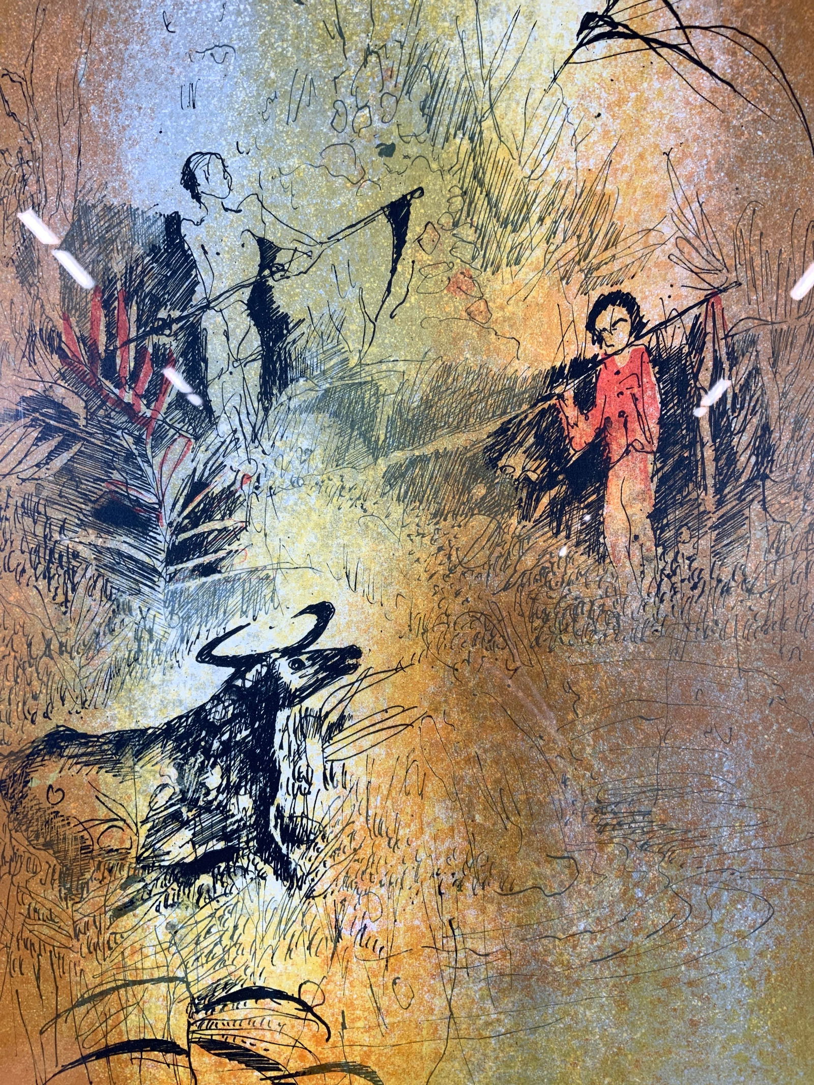 Le Jardin by HOI Lebadang Signed Ltd Ed Lithograph (1 of 15)