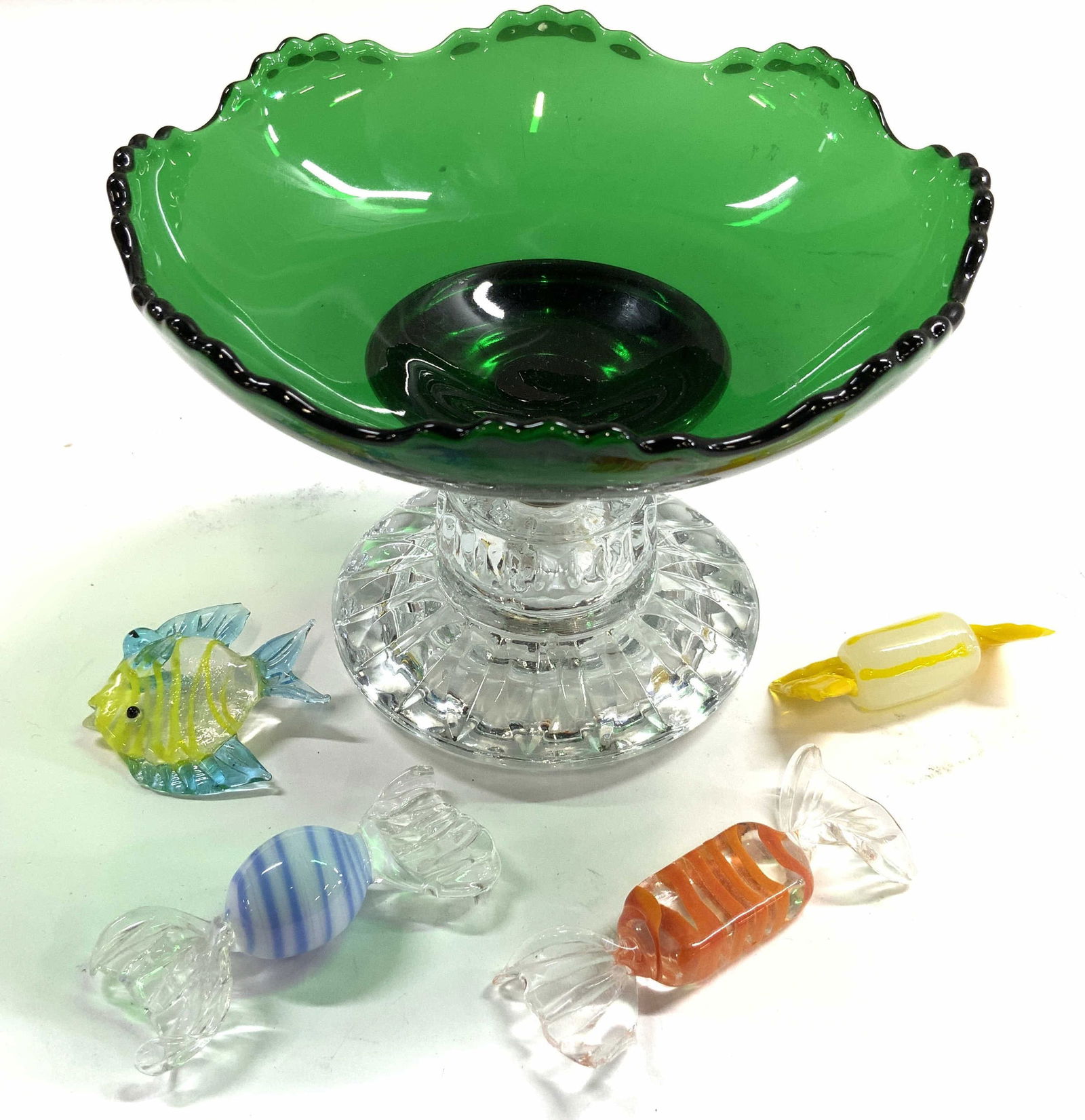 Lot 5 Art Glass Accessories, Candies & More (1 of 6)