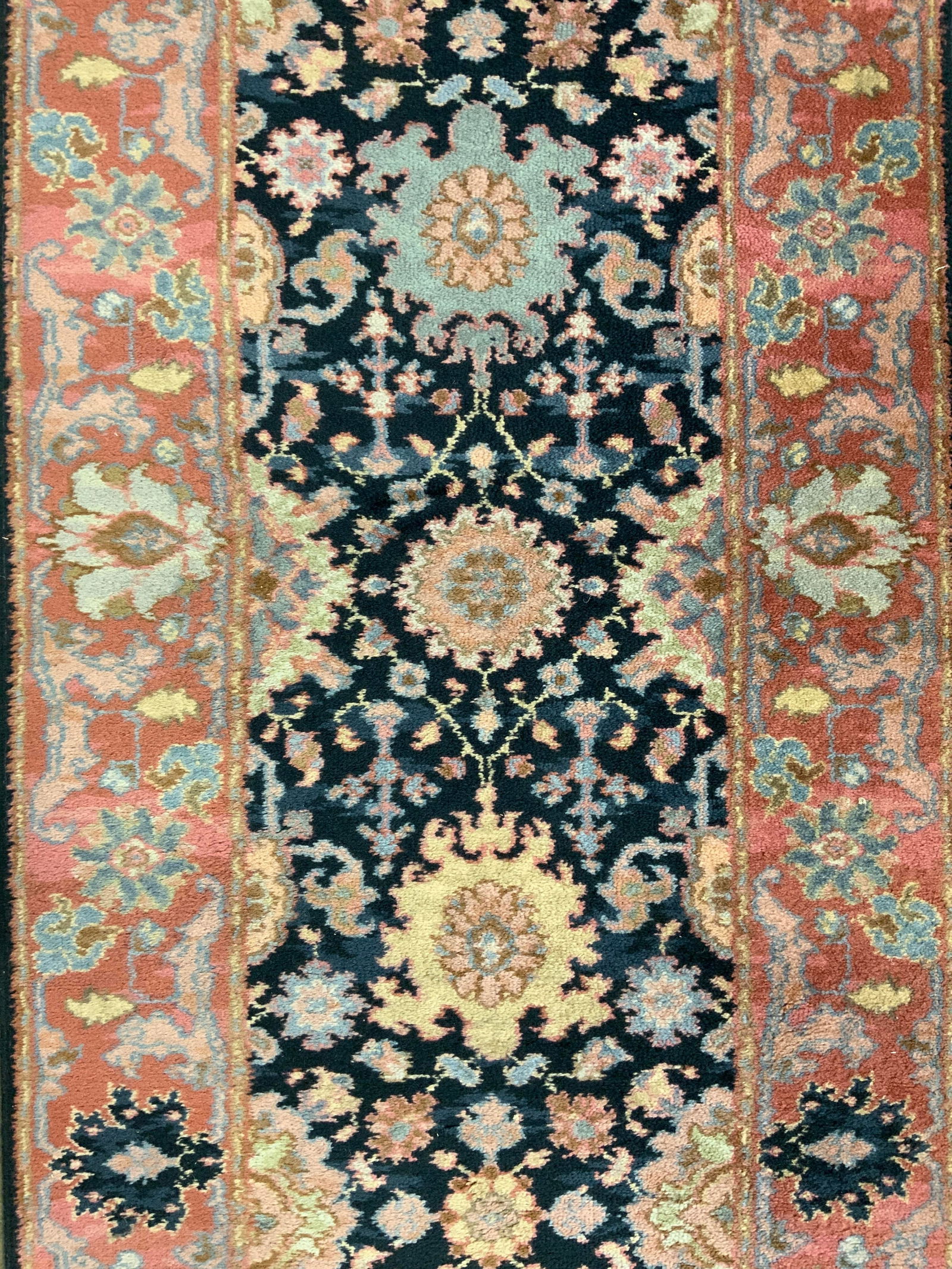 Vintage Handmade Oriental Wool Runner (1 of 7)