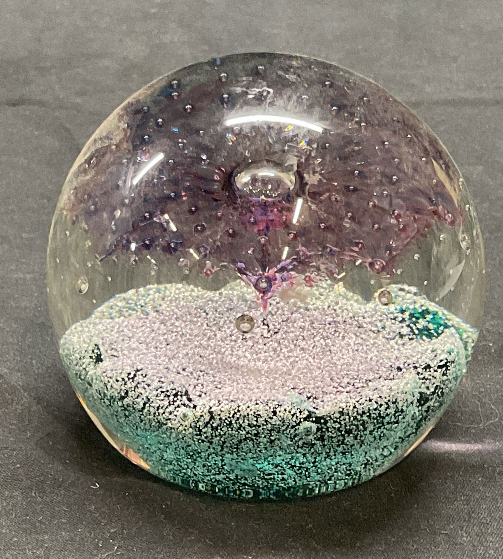 Caithness Fountain Art Glass Paperweight (1 of 6)