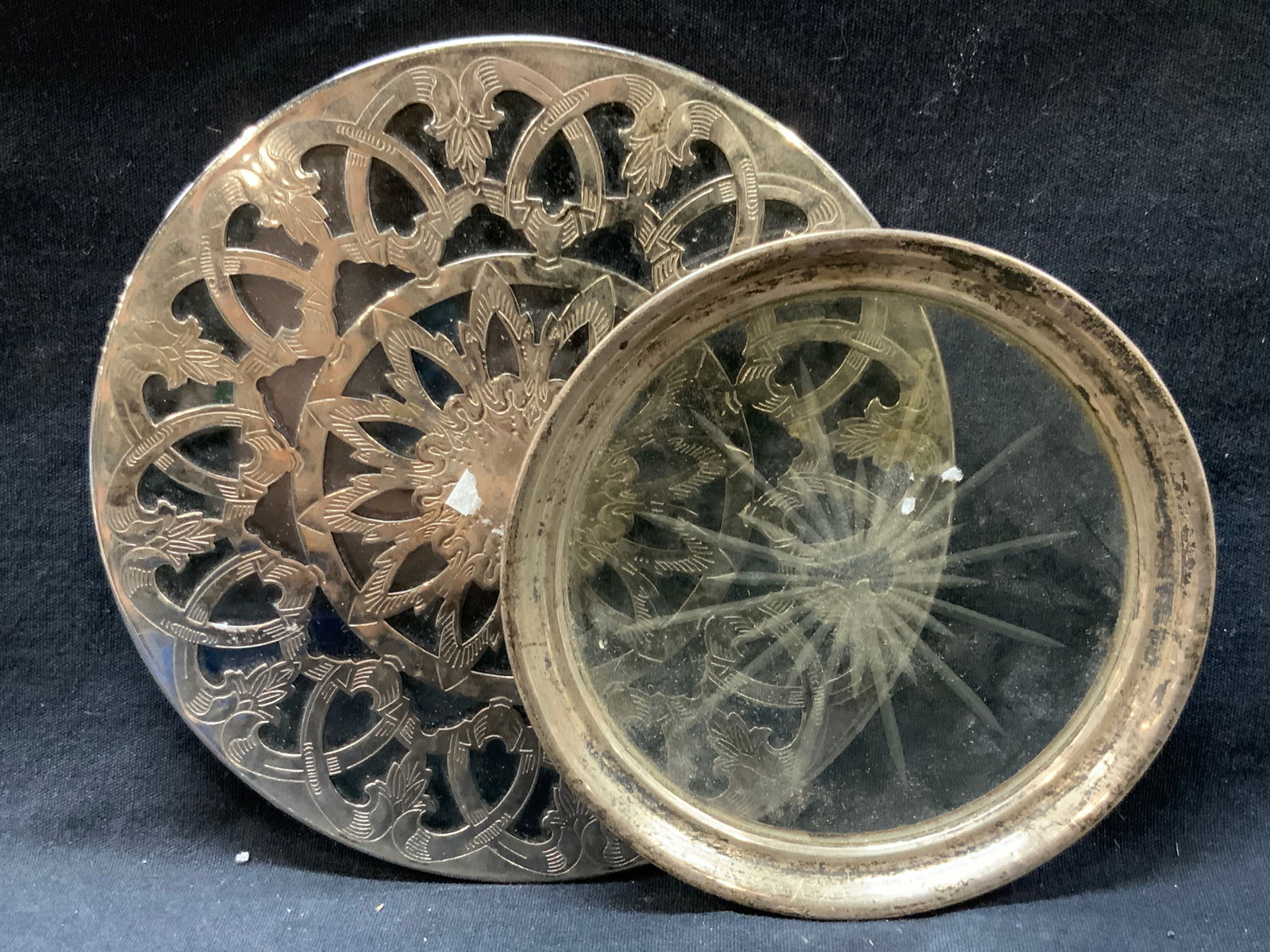 2 Vntg Sterling Silver & Plated Kitchen Accessories (1 of 9)